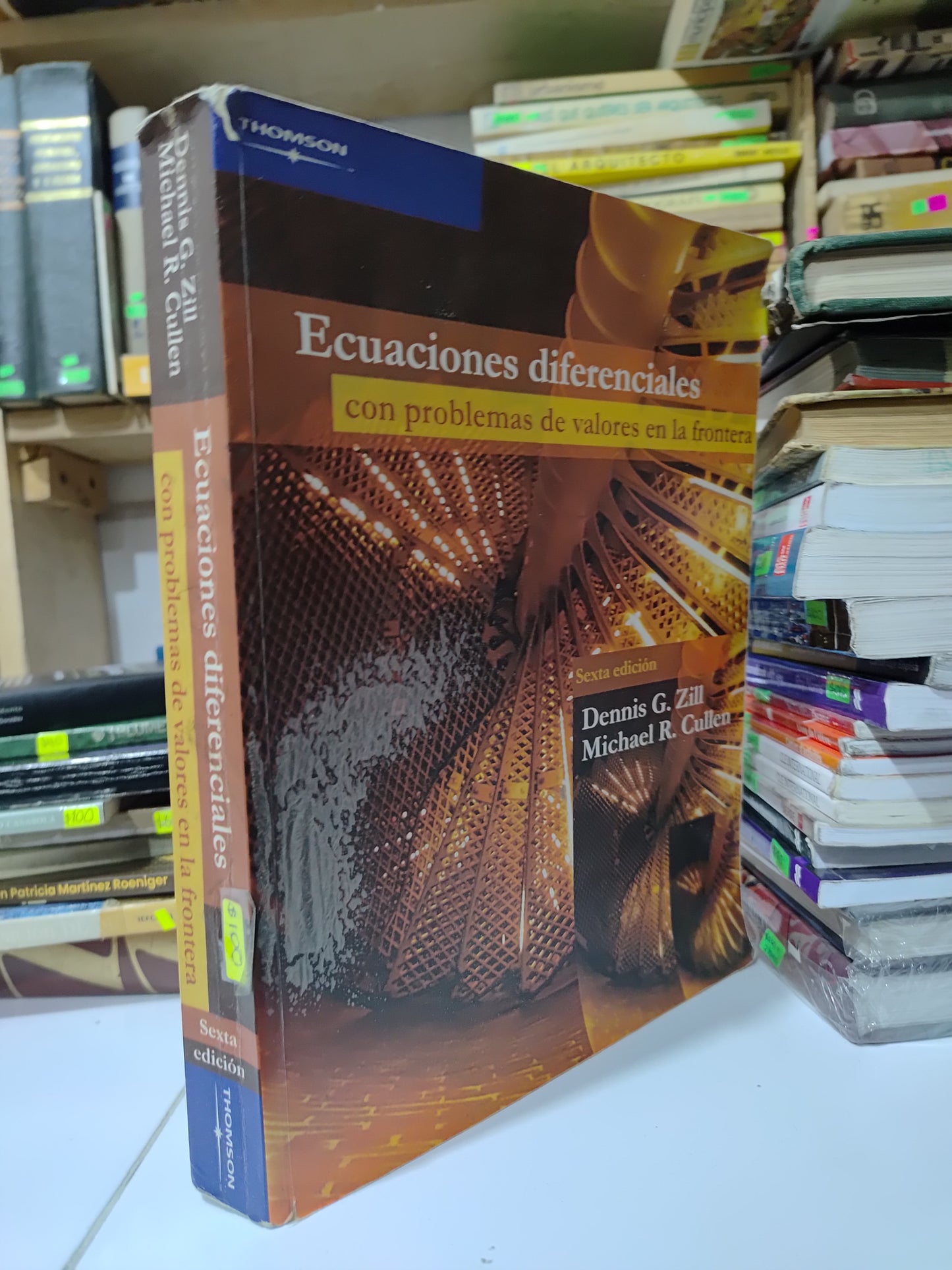 ECUACIONES DIFERENCIALES CON PROBLEMAS DE VALORES EN LA FRONTERA POR DENNIS G. ZILL USADO MATEMÁTICAS JUAREZ 507