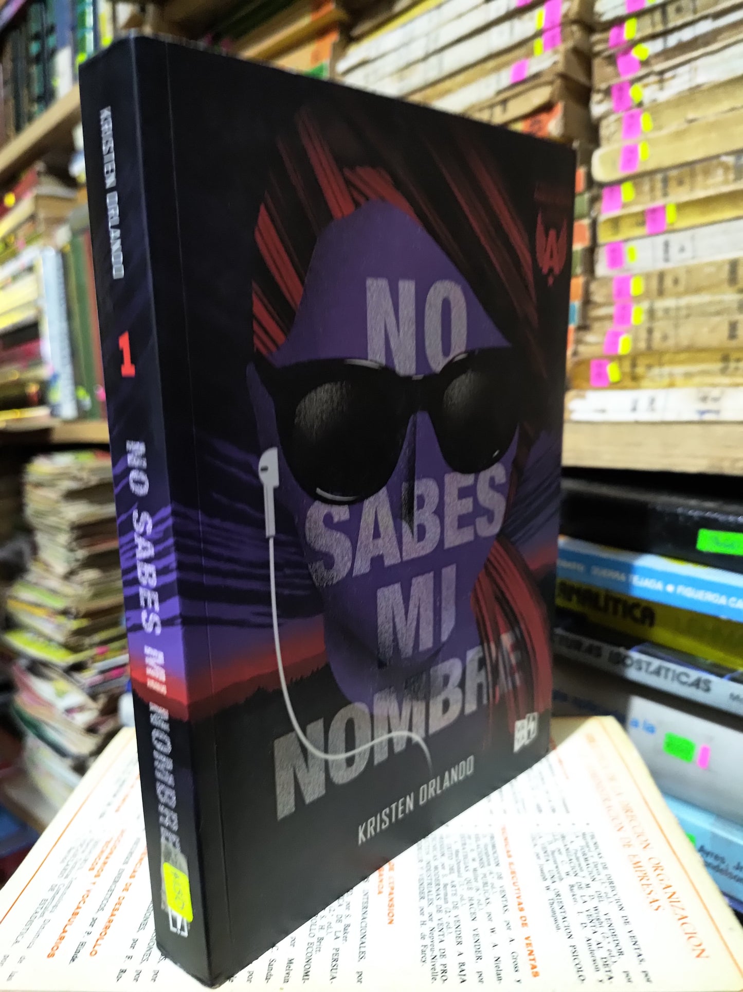 NO SABES MI NOMBRE POR KRISTEN ORLANDO USADO NOVELAS JUAREZ 507