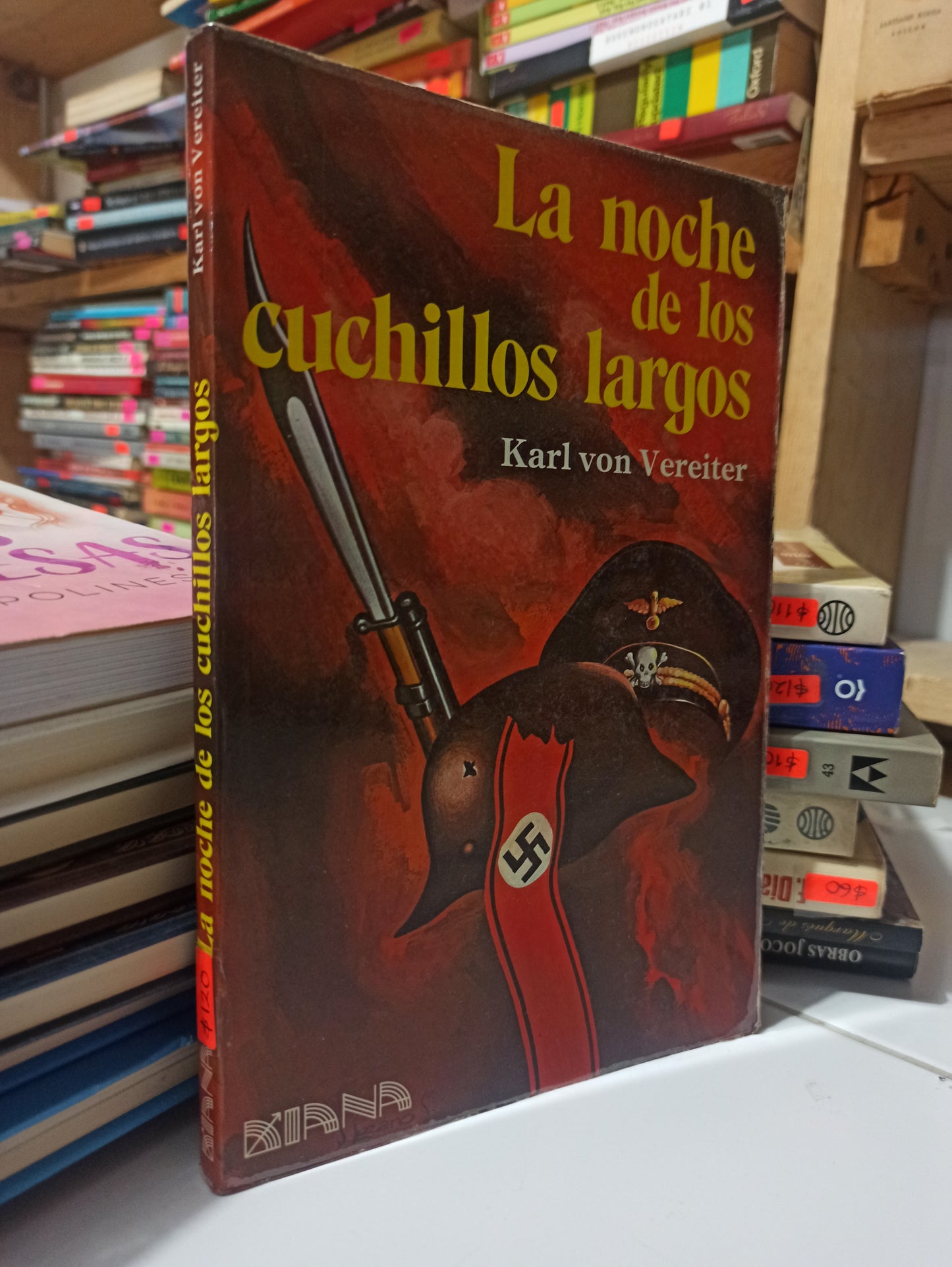 LA NOCHE DE LOS CUCHILLOS LARGOS POR KARL VON VEREITER USADO NOVELAS JUÁREZ