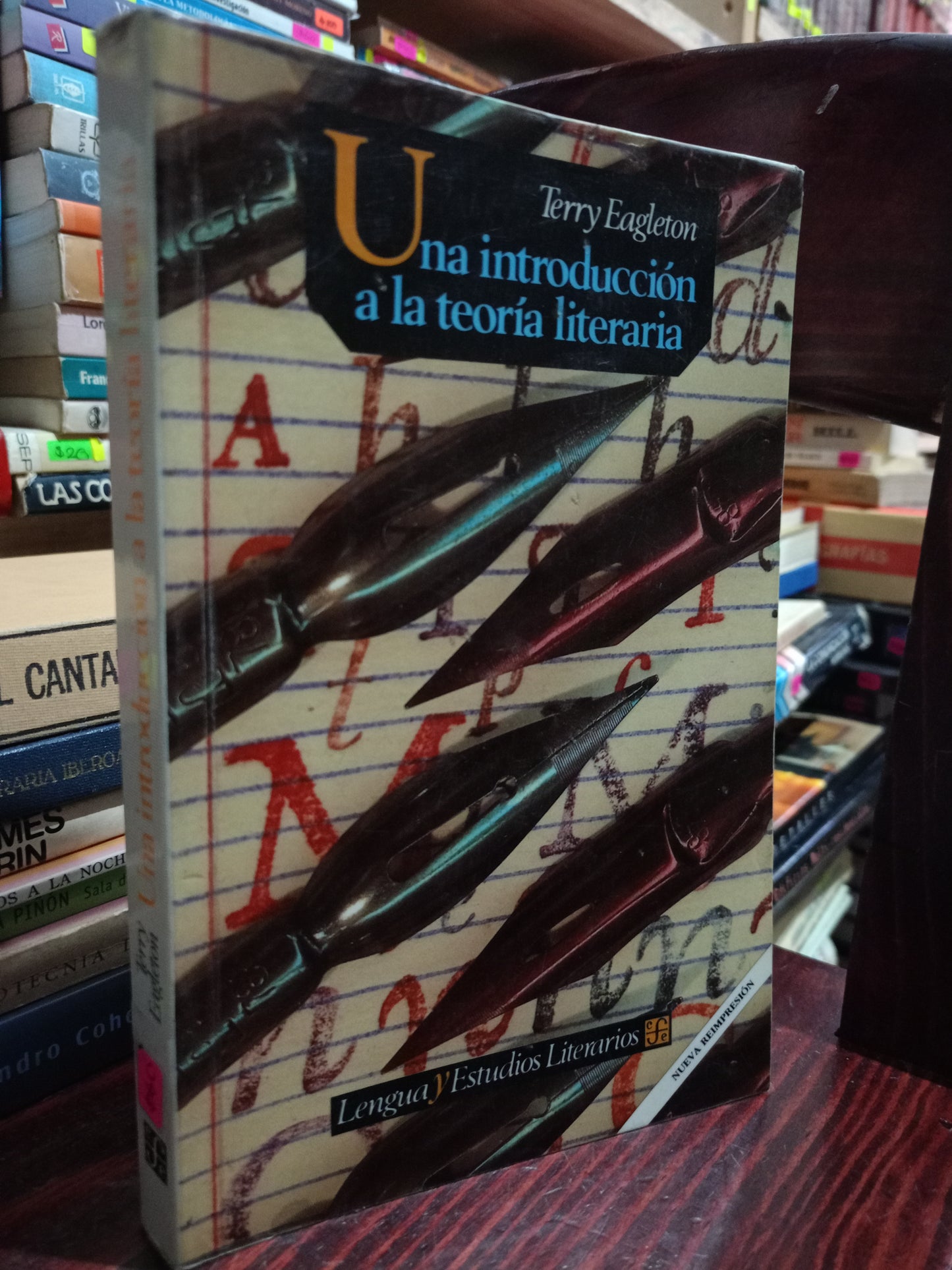 UNA INTRODUCCIÓN A LA TEORIA LITERARIA POR TERRY EAGLETON USADO NOVELA LITERARIO 305