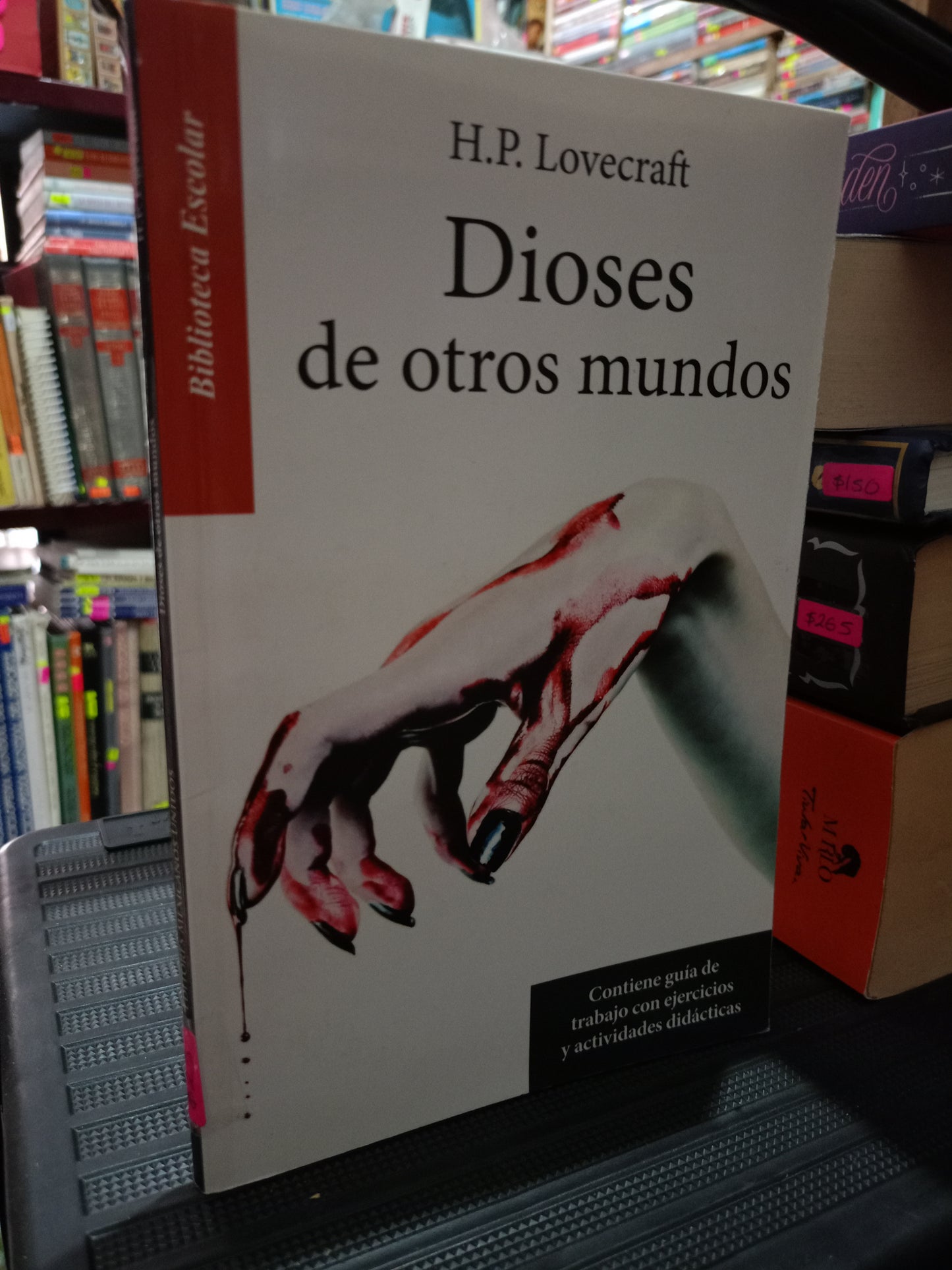 DIOSES DE OTROS MUNDOS POR H.P.LOVECRAFT USADO NOVELA LITERARIO 305