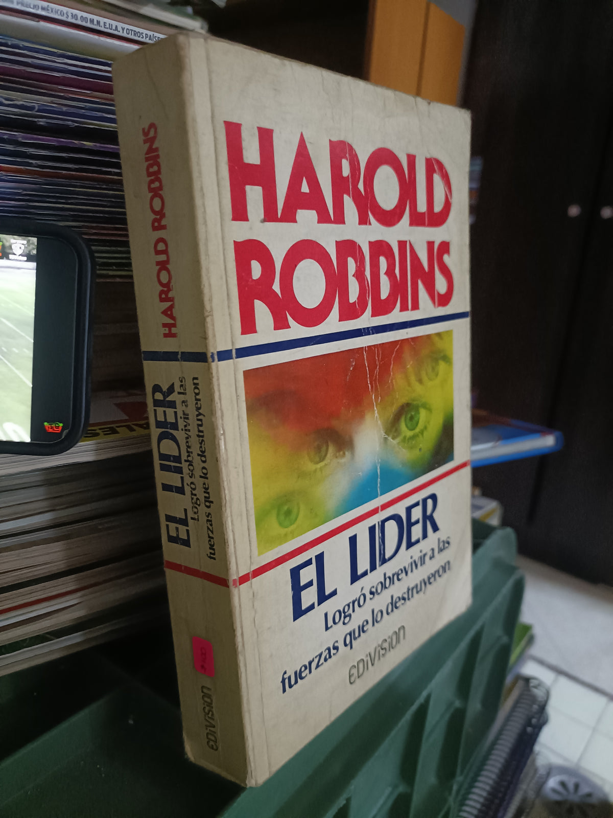EL LIDER POR HAROLD ROBBINS USADO SUPERACION PERSONAL JUAREZ 515