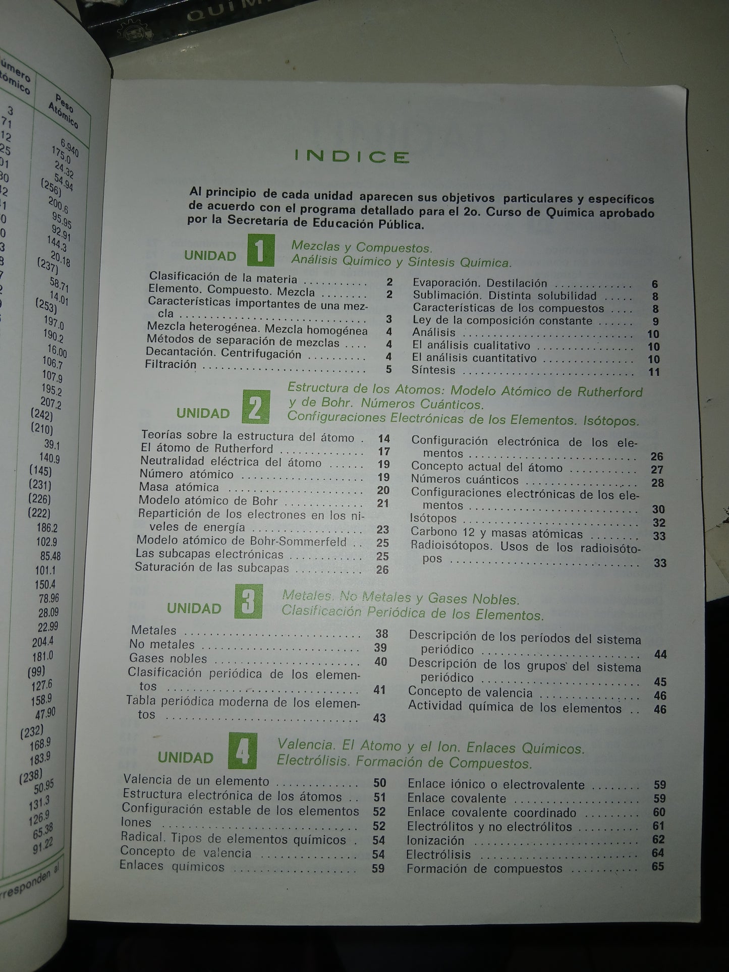 ABC DE QUÍMICA (SEGUNDO GRADO) POR ÁLVARO RINCÓN ARCE Y ALONSO ROCHA LEÓN USADO QUÍMICA LITERARIO 207