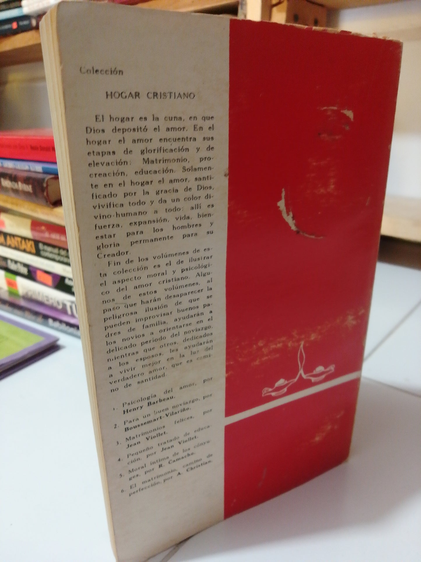 EL MATRIMONIO CAMINO DE PERFECCION POR A. CHRISTIAN USADO SUP.PERSONAL JUÁREZ