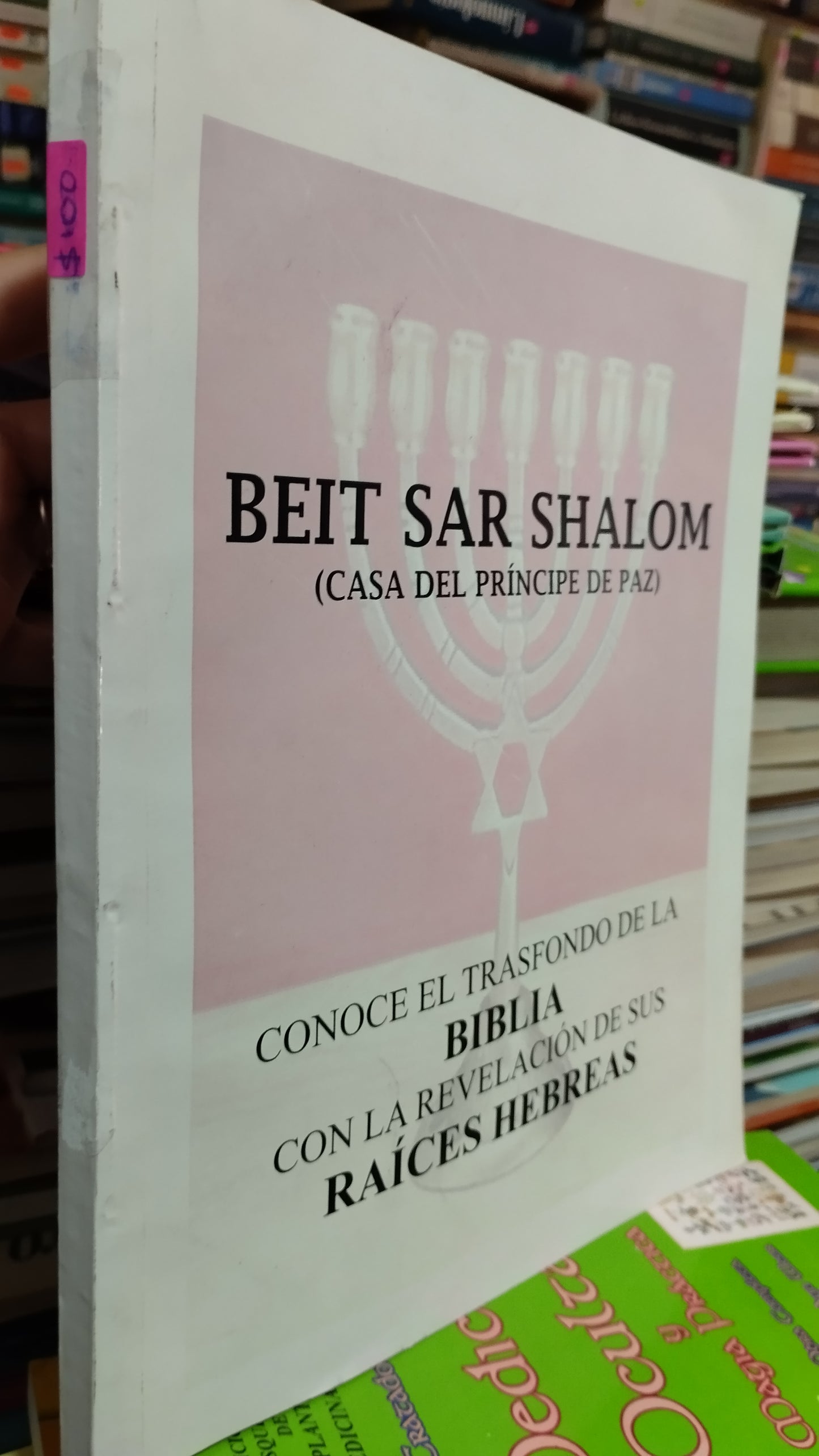 BEIT SAR SHALOM CASA DE PRINCIPE DE PAZ LIBRO USADO ESOTERISMO ALDAMA