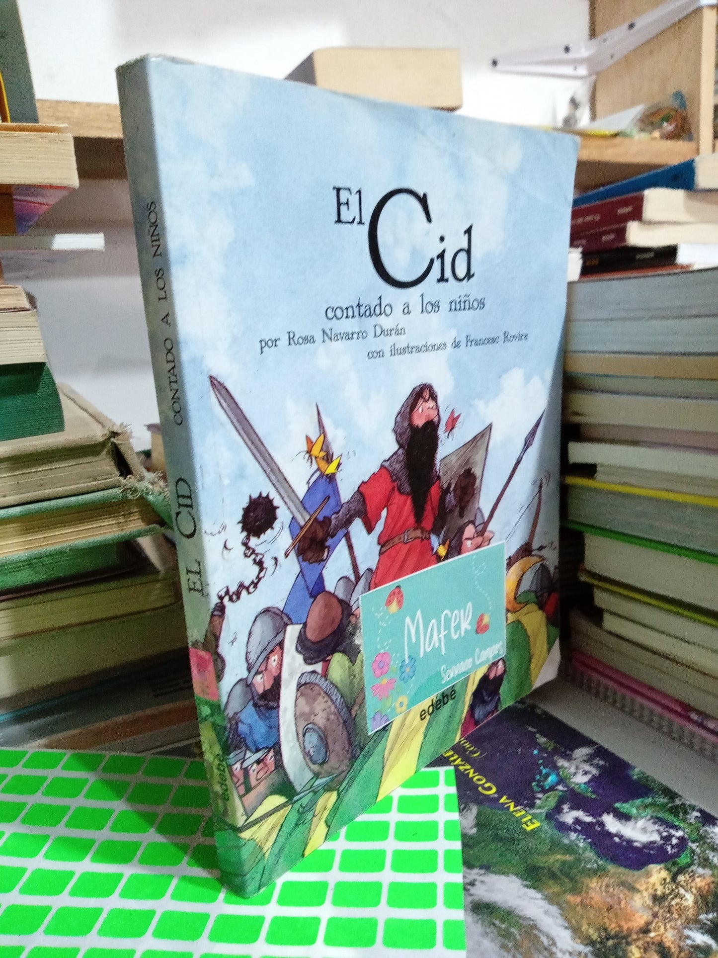 EL CID CONTADO A LOS NIÑOS POR ROSA NAVARRO DURAN USADO INFANTIL JUAREZ