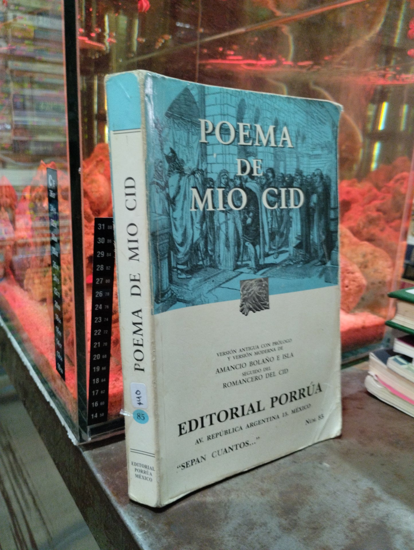 POEMA DE MIO CID POR AMANCIO VOLAÑO E ISLA USADO POESIA ALDAMA
