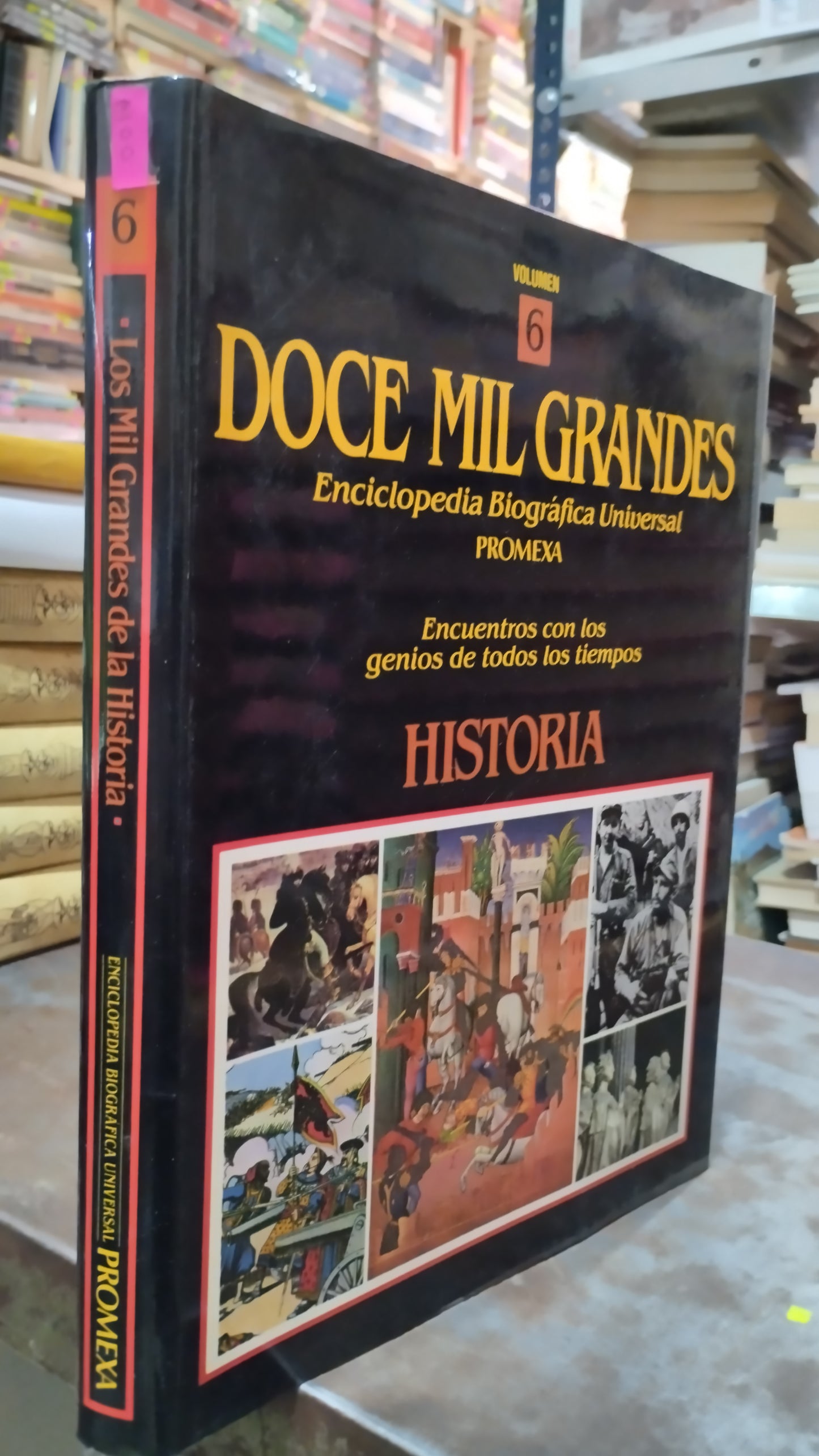 LOS MIL GRANDES DE LA HISTORIA 6 LIBRO USADO HISTORIA ALDAMA