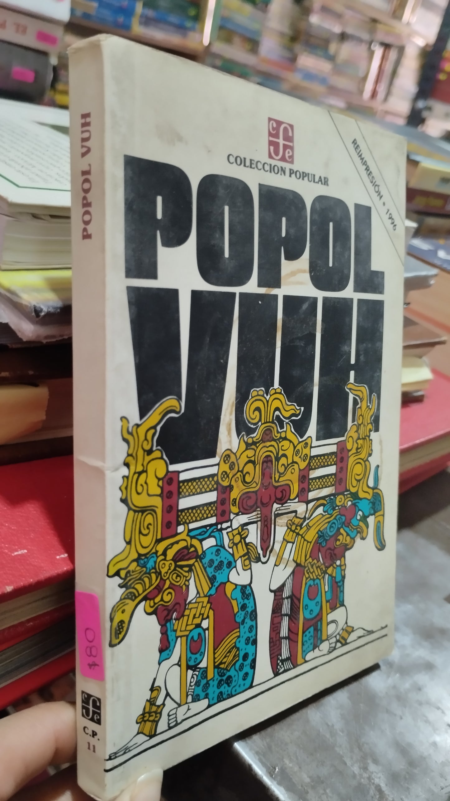 POPUL VUH LIBRO USADO NOVELAS ALDAMA