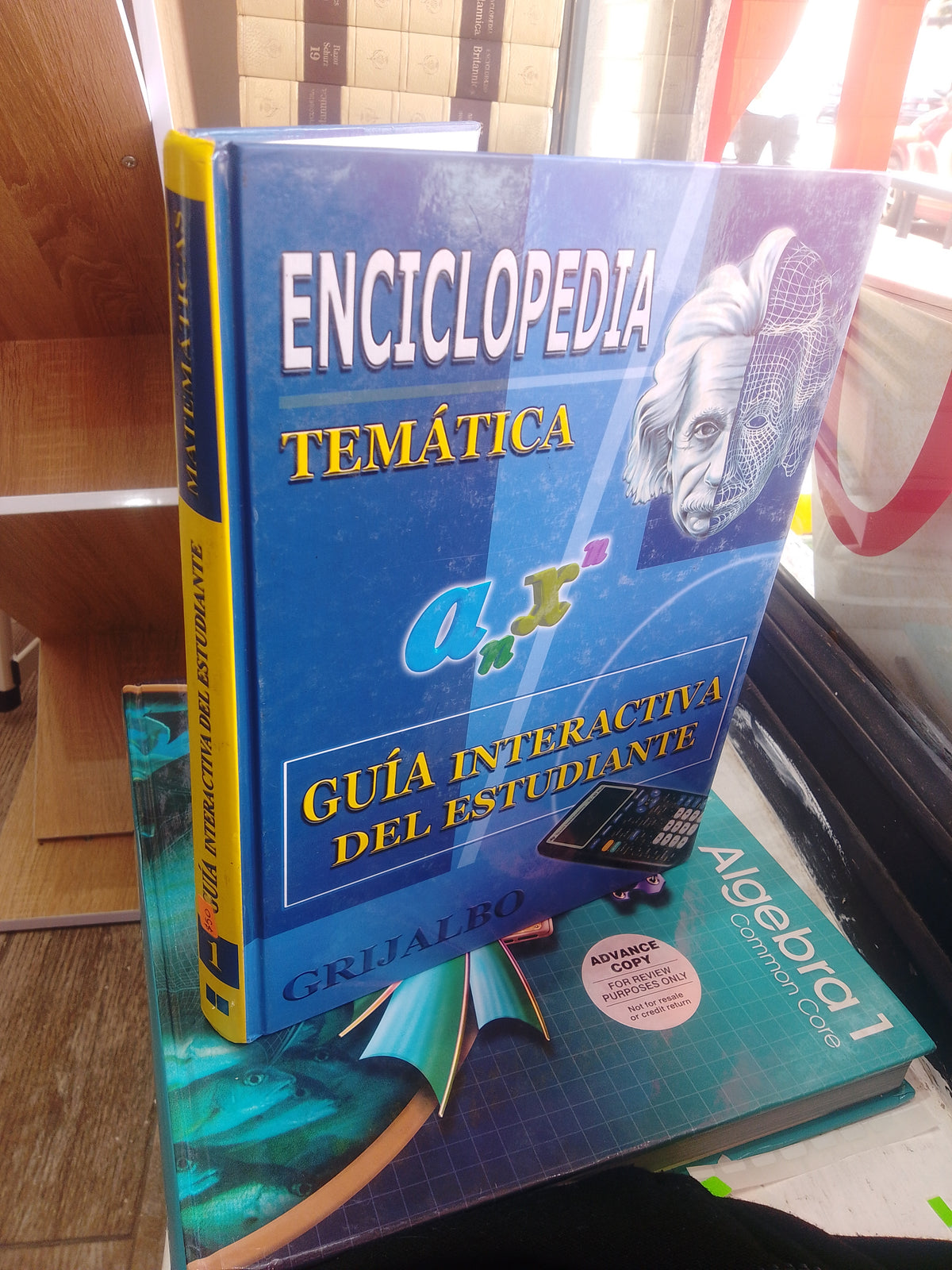 ENCICLOPEDIA TEMATICA GUIA INTERACTIVA DEL ESTUDIANTE MATEMATICAS POR JESUS VILLAGRA USADO MATEMATICAS JUAREZ 515