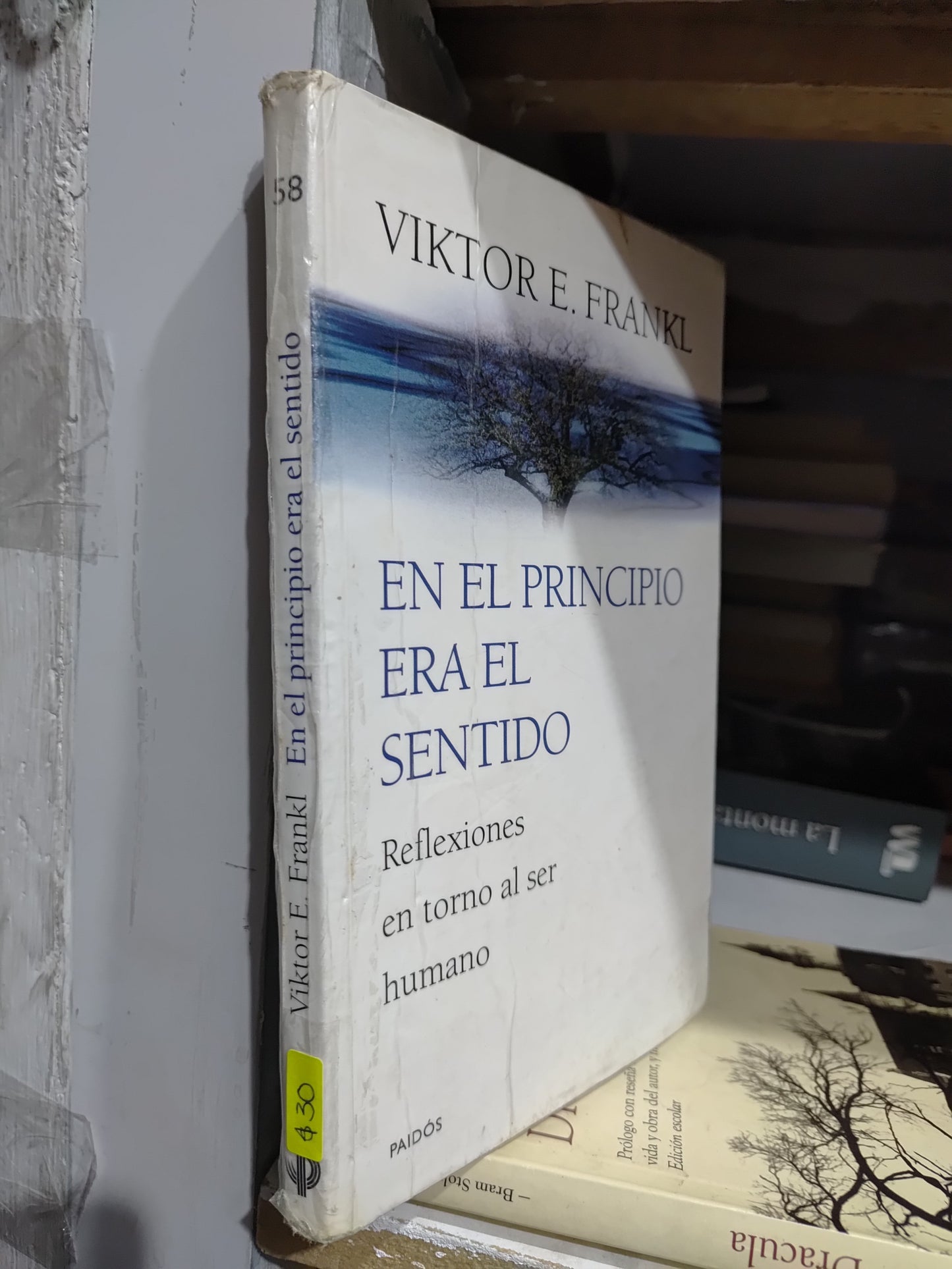 EN EL PRINCIPIO ERA EL SENTIDO POR VIKTOR E. FRANKL USADO SUP PERSONAL JUAREZ