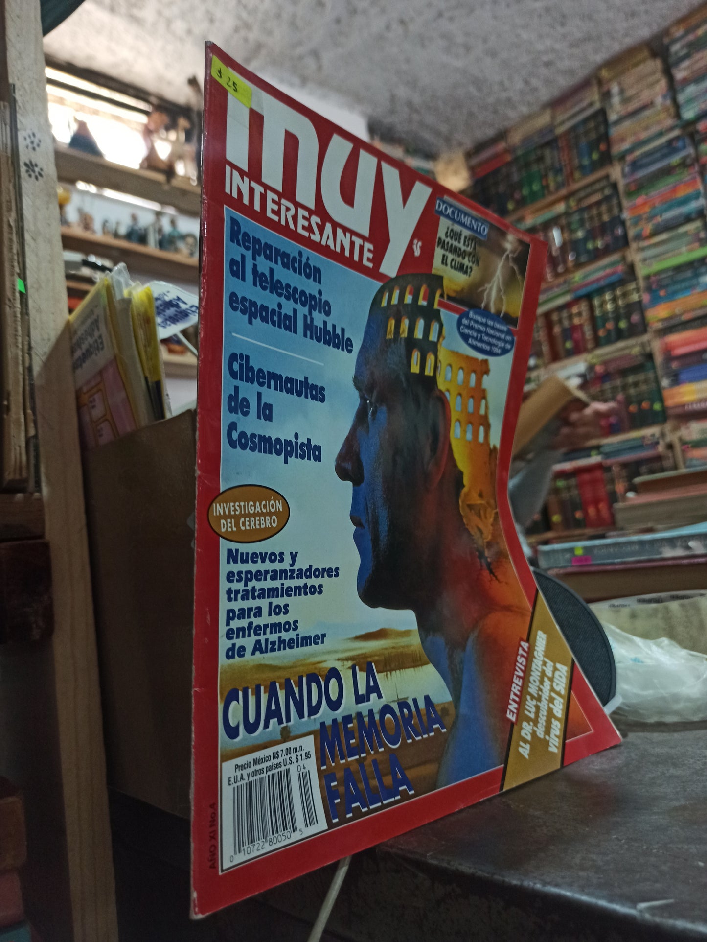 REVISTA MUY INTERESANTE CUANDO LA MEMORIA FALLA USADO INFANTILES ALDAMA