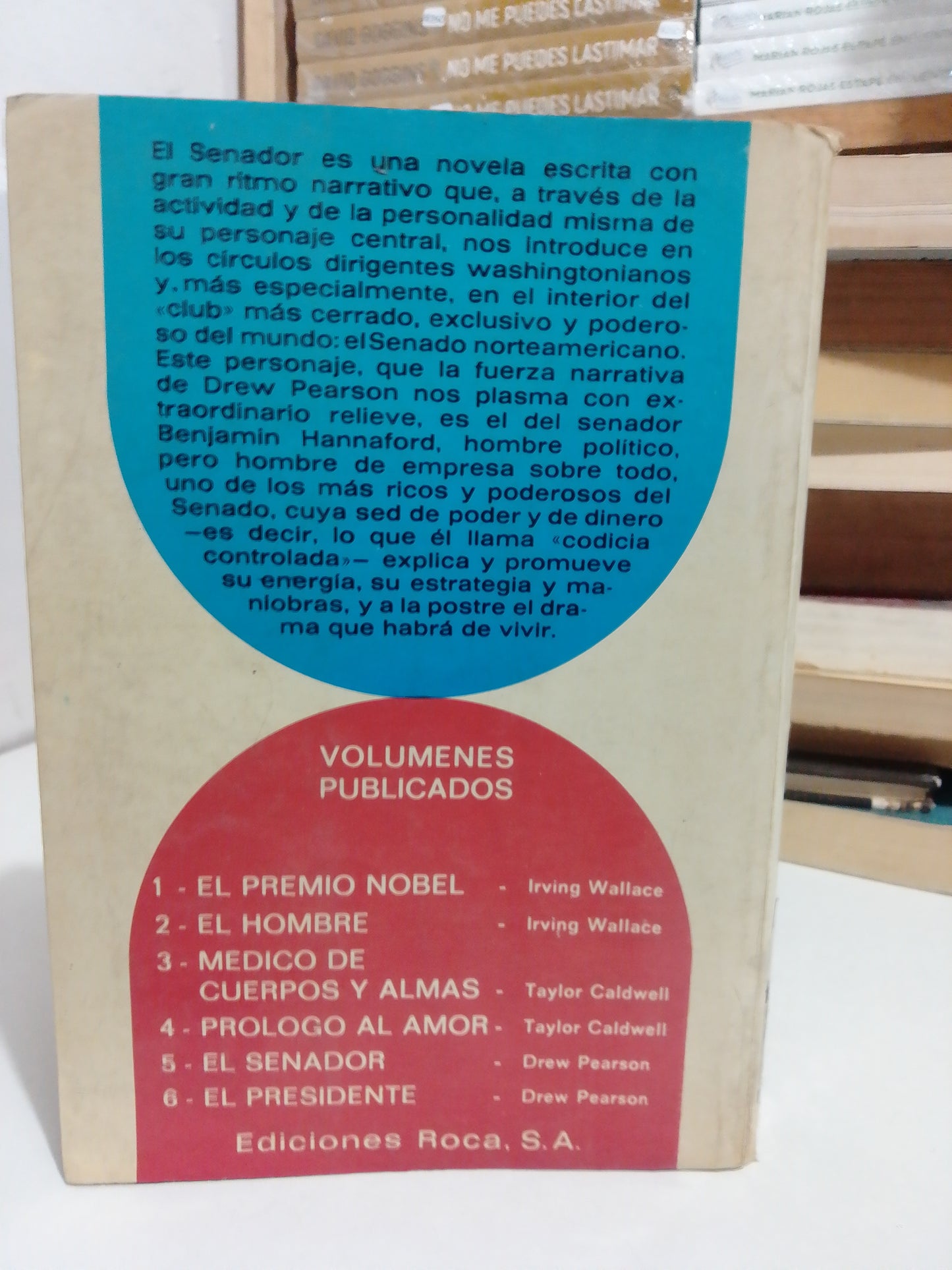 EL SENADOR POR DREW PEARSON USADO NOVELA JUÁREZ