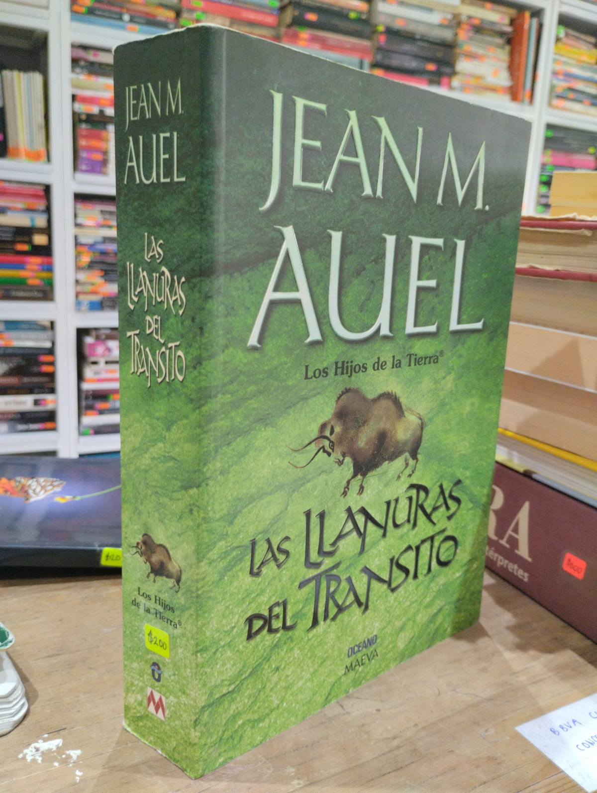 LAS LLANURAS DEL TRANSITO POR JEAN M AUEL USADO NOVELAS JUAREZ 515
