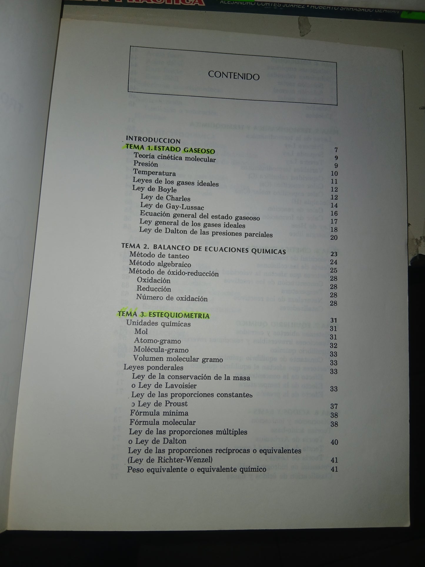 FUNDAMENTOS DE QUÍMICA 3 (ENSEÑANZA MEDIA SUPERIOR) (VARIOS AUTORES) USADO QUÍMICA LITERARIO 207