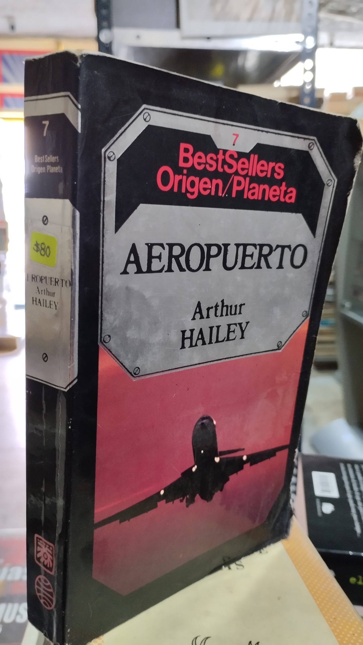 AEROPUERTO POR ARTHUR HAILEY LIBRO USADO NOVELAS ALDAMA