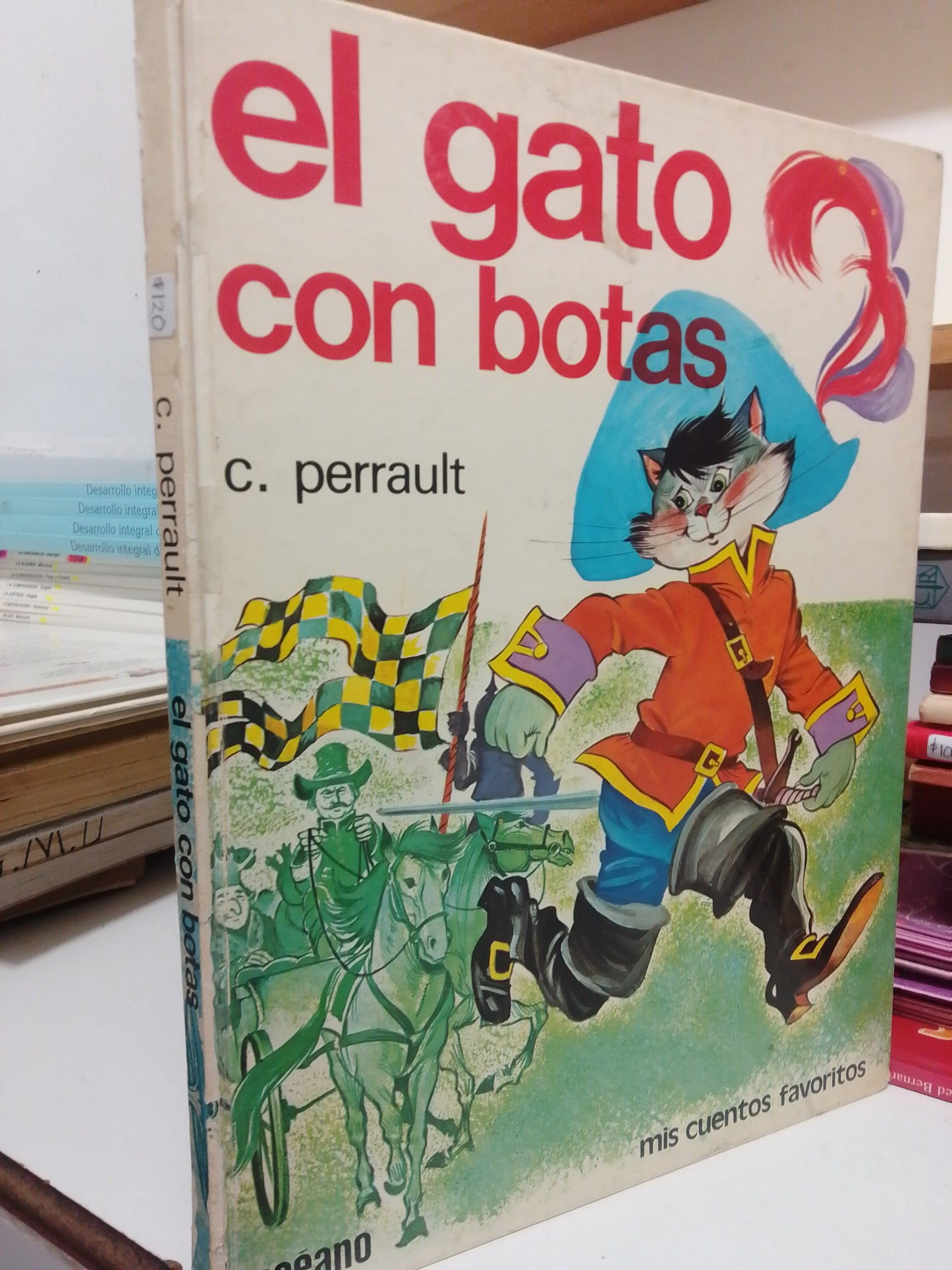 EL GATO CON BOTAS POR C. PERRAULT USADO INFANTIL JUAREZ