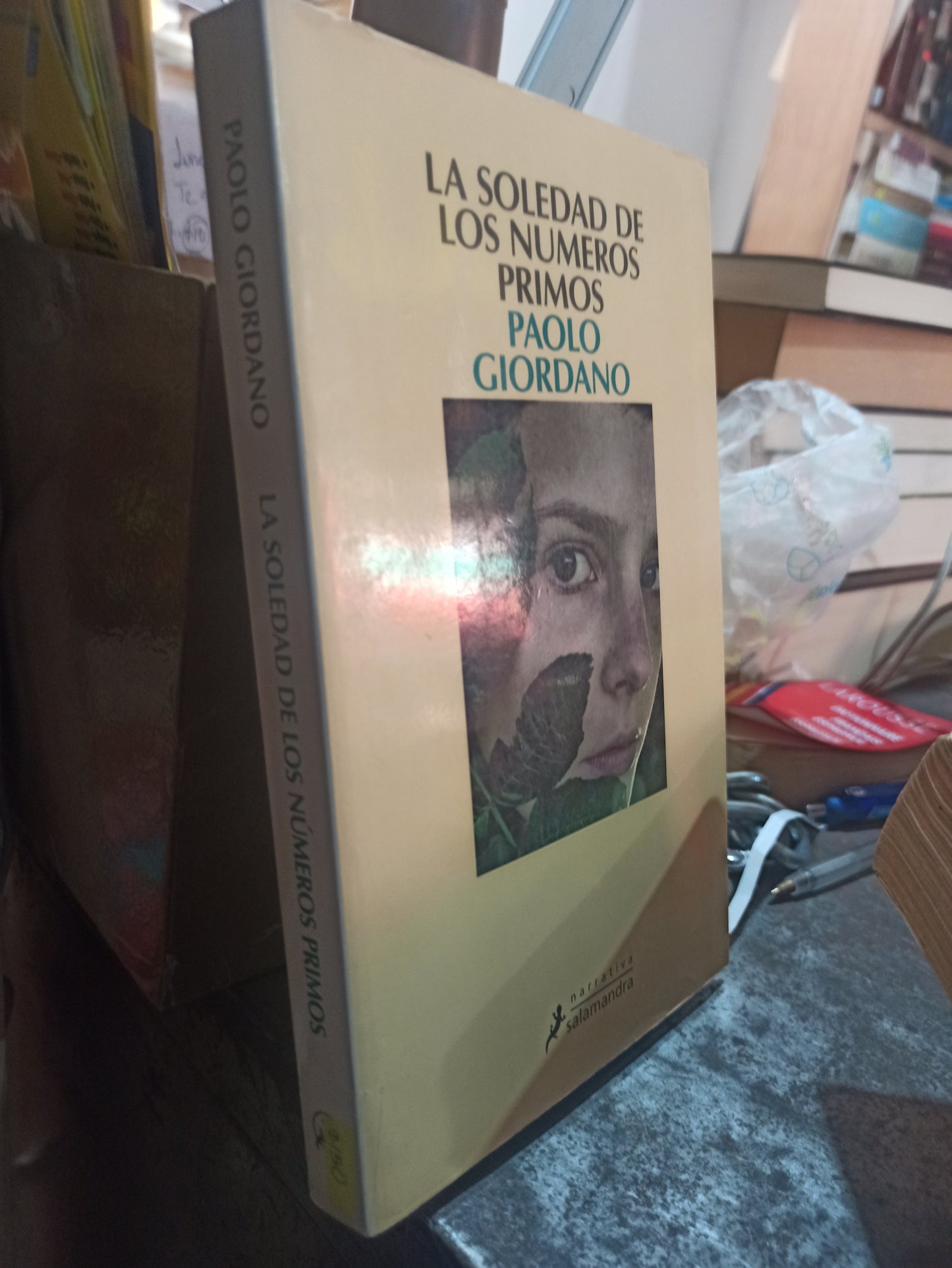 LA SOLEDAD DE LOS NUMEROS PRIMOS POR PAOLO GIORDONO USADO NOVELAS ALDAMA