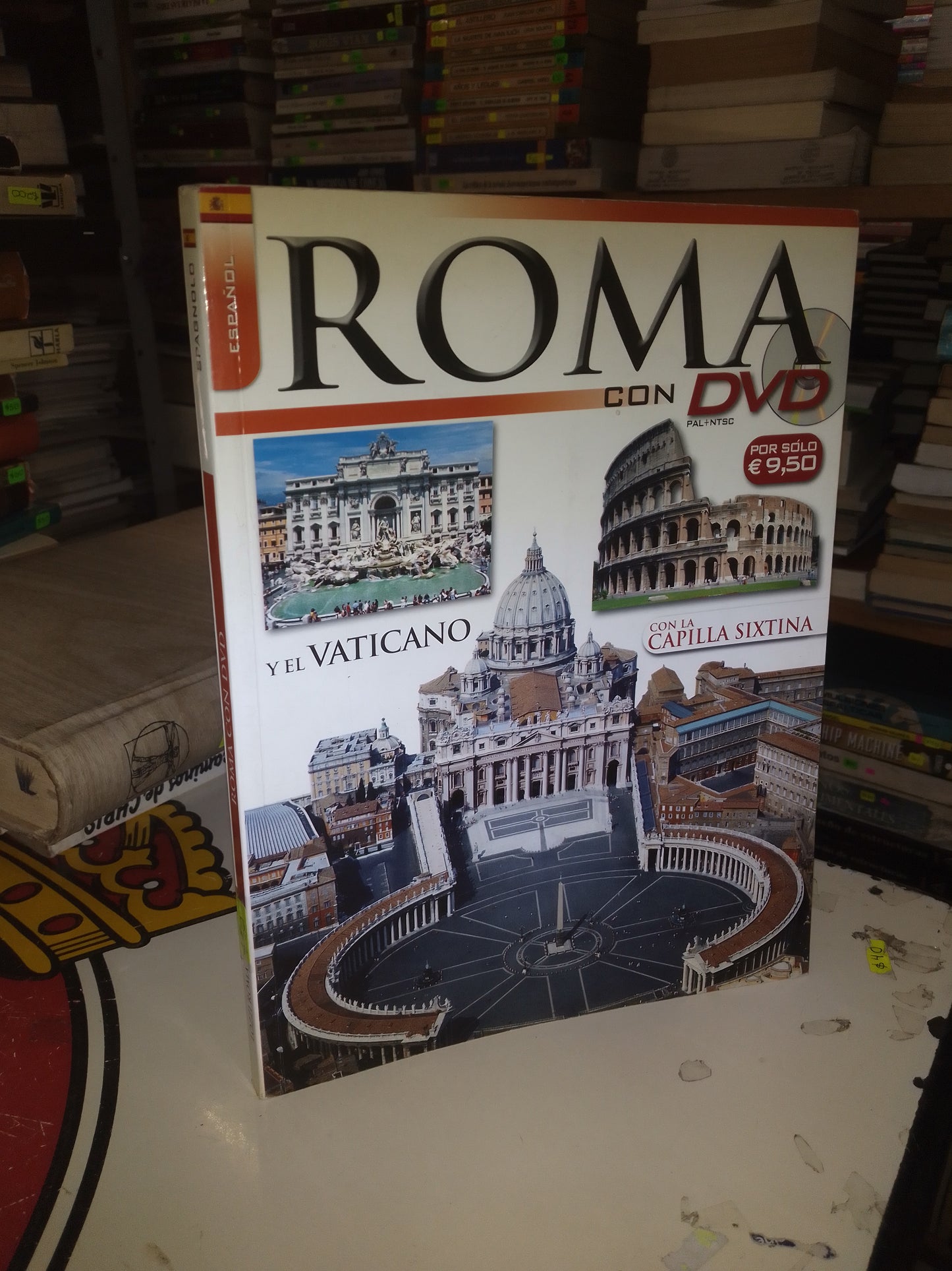 ROMA CON DVD USADO TURISMO LITERARIO 207