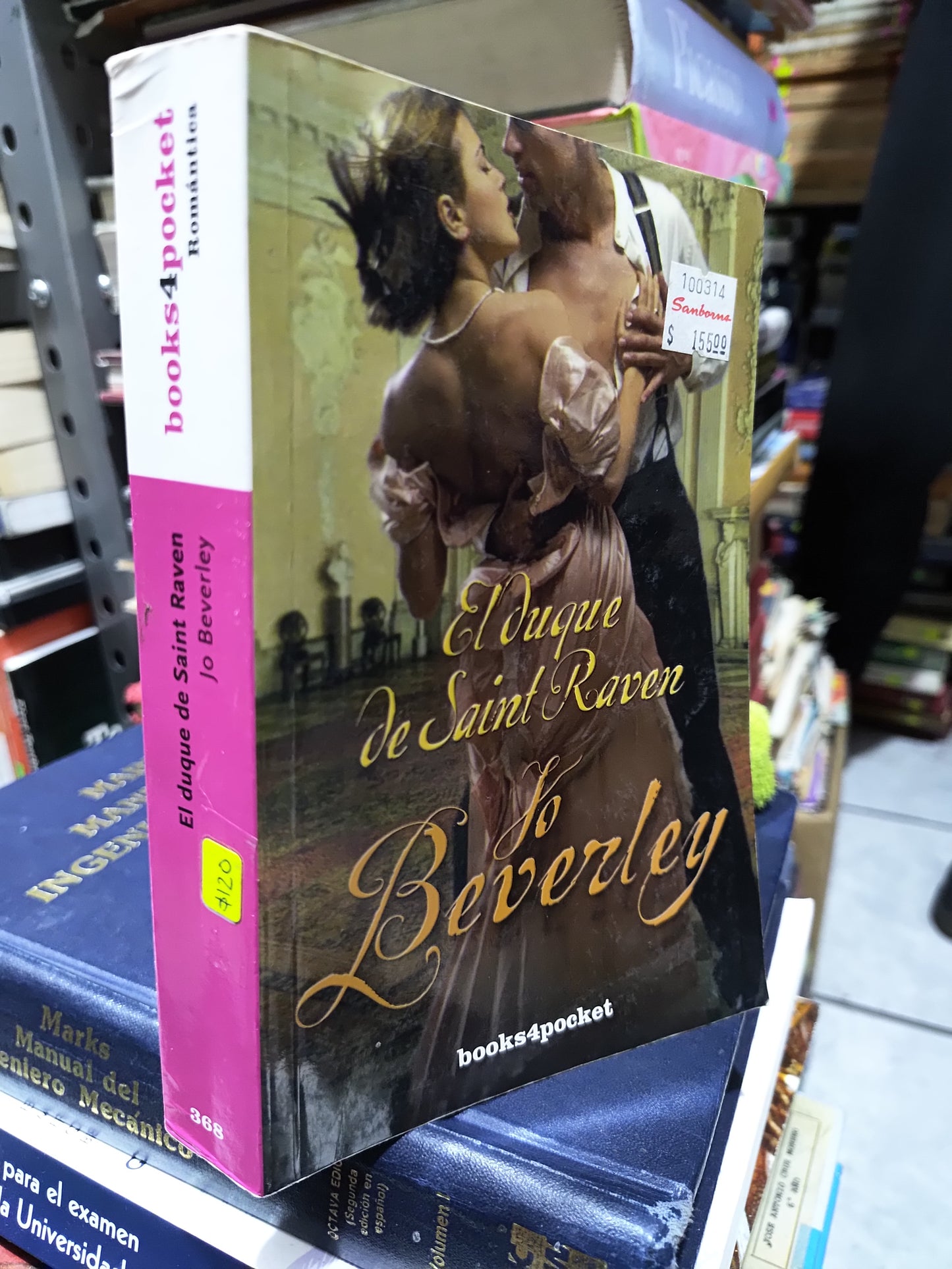 EL DUQUE DE SAINT RAVEN POR JO BRVERLY USADO NOVELAS JUAREZ 507