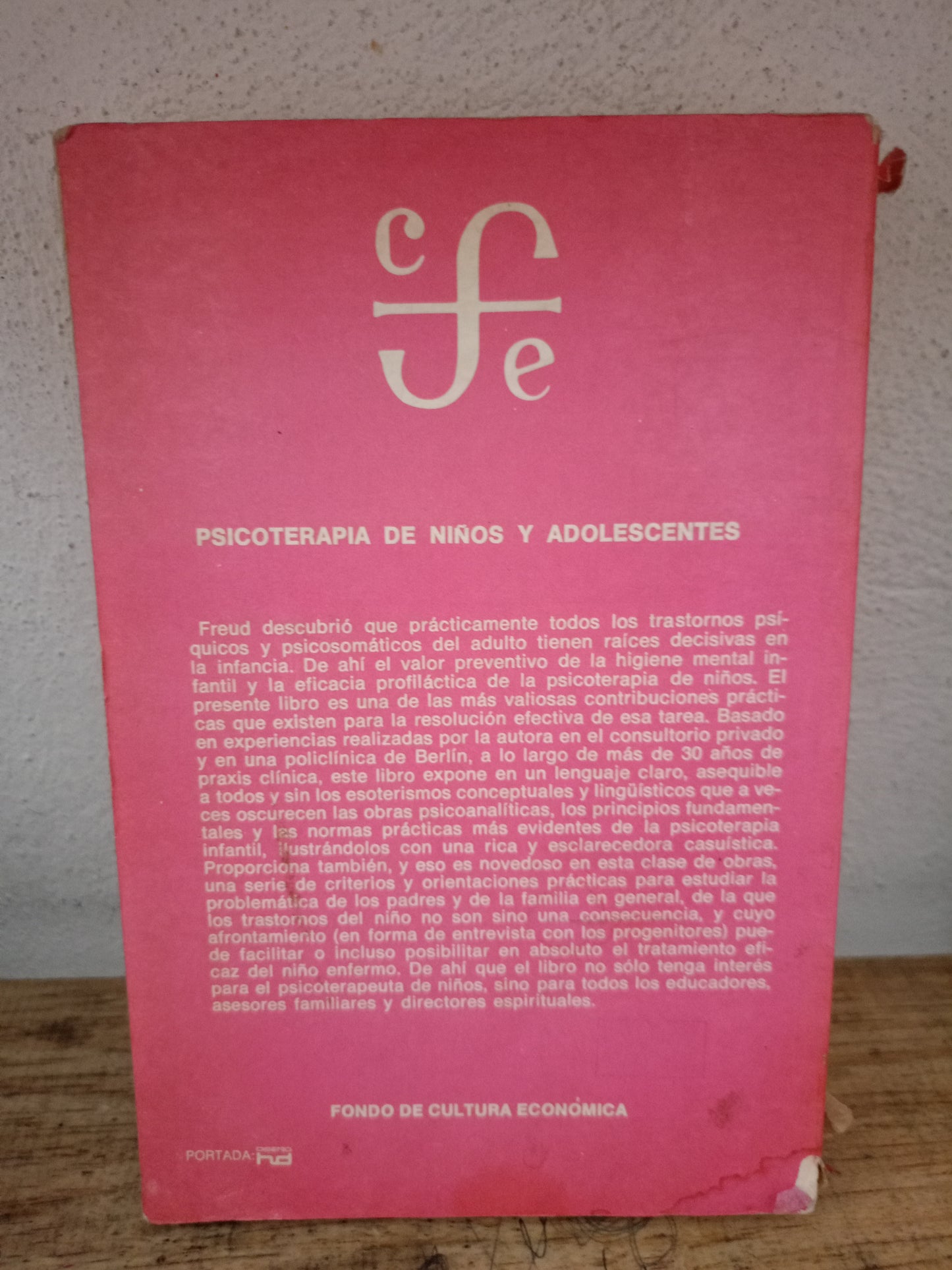 PSICOTERAPIA DE NIÑOS Y ADOLESCENTES POR ANNEMARIE DÜHRSSEN USADO PSICOLOGÍA LITERARIO 305