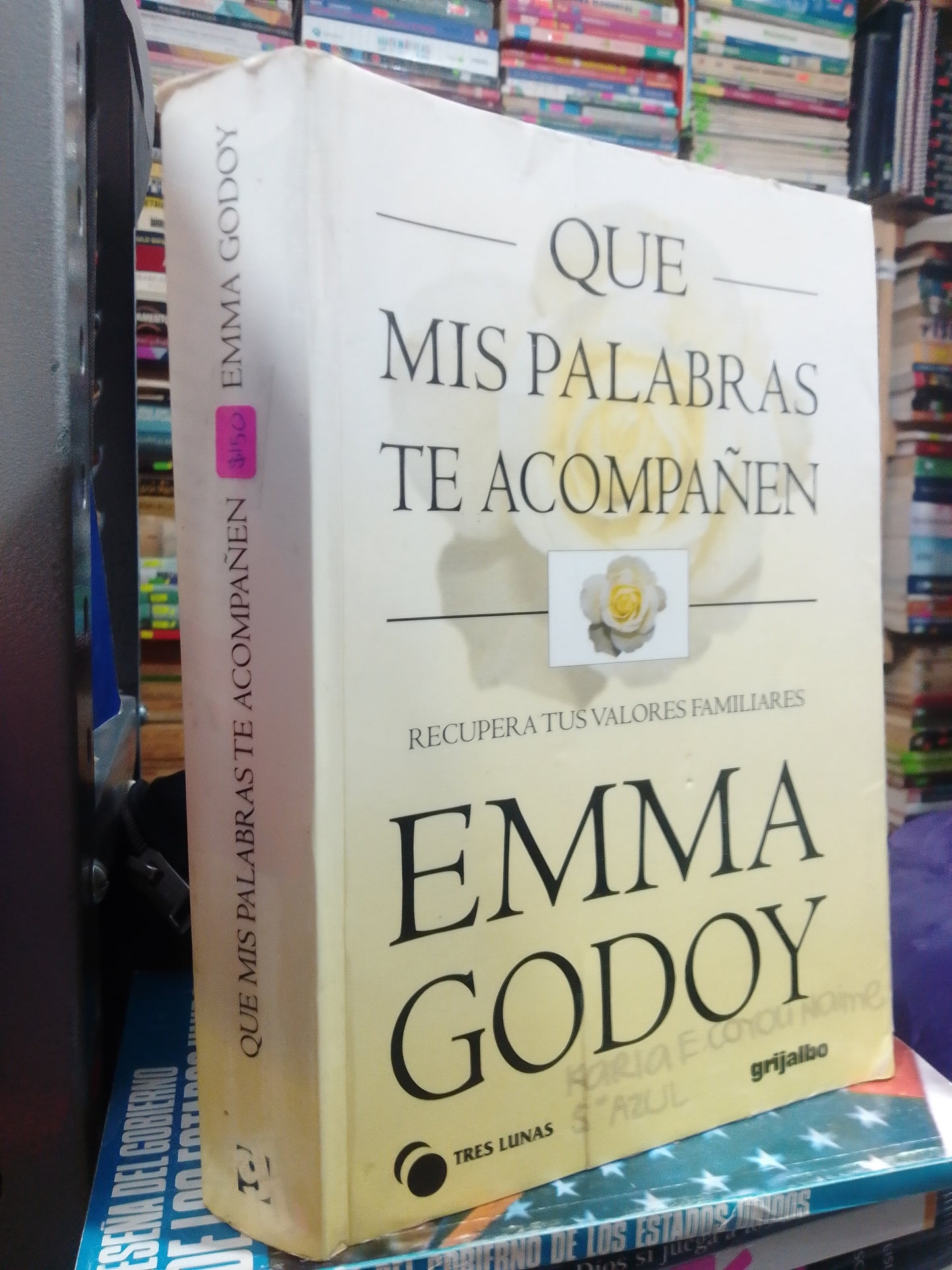 QUE MIS PALABRAS TE ACOMPAÑEN POR EMMA GODOY USADO SUP.PERSONAL JUAREZ