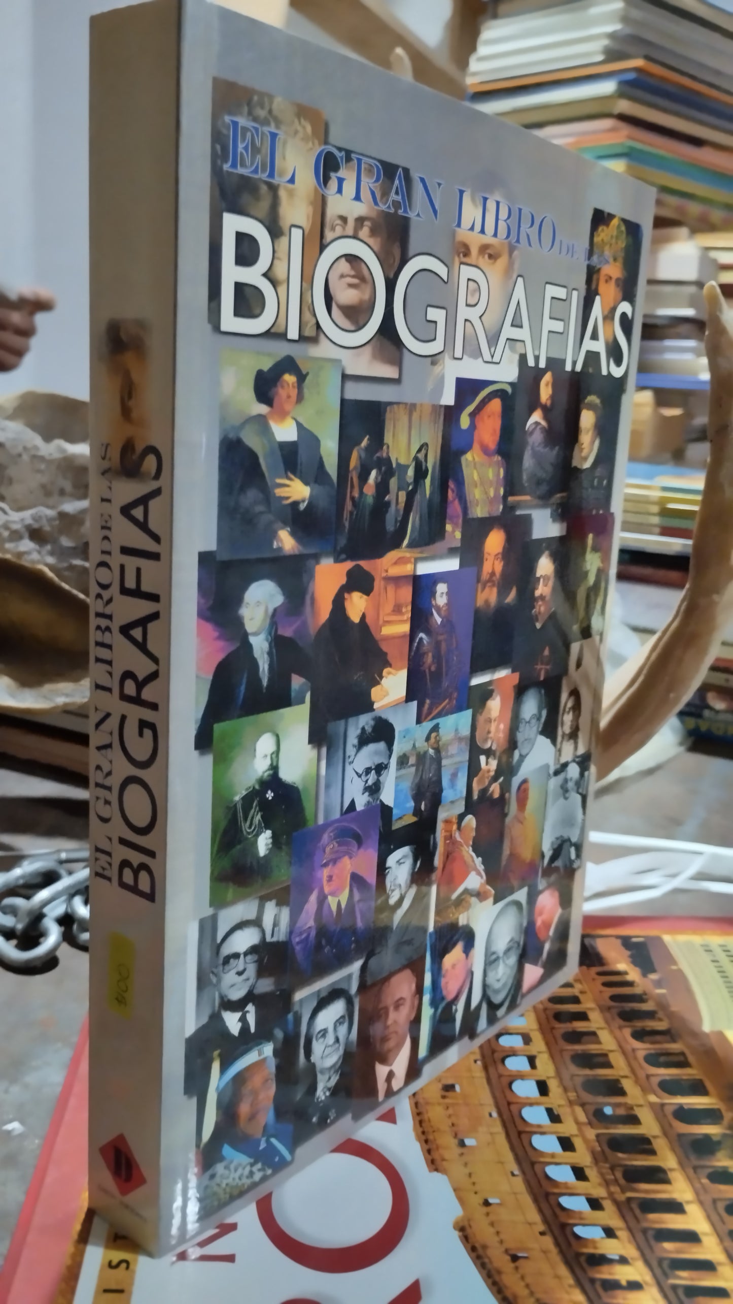 EL GRAN LIBRO DE LAS BIOGRAFIAS LIBRO USADO HISTORIA ALDAMA
