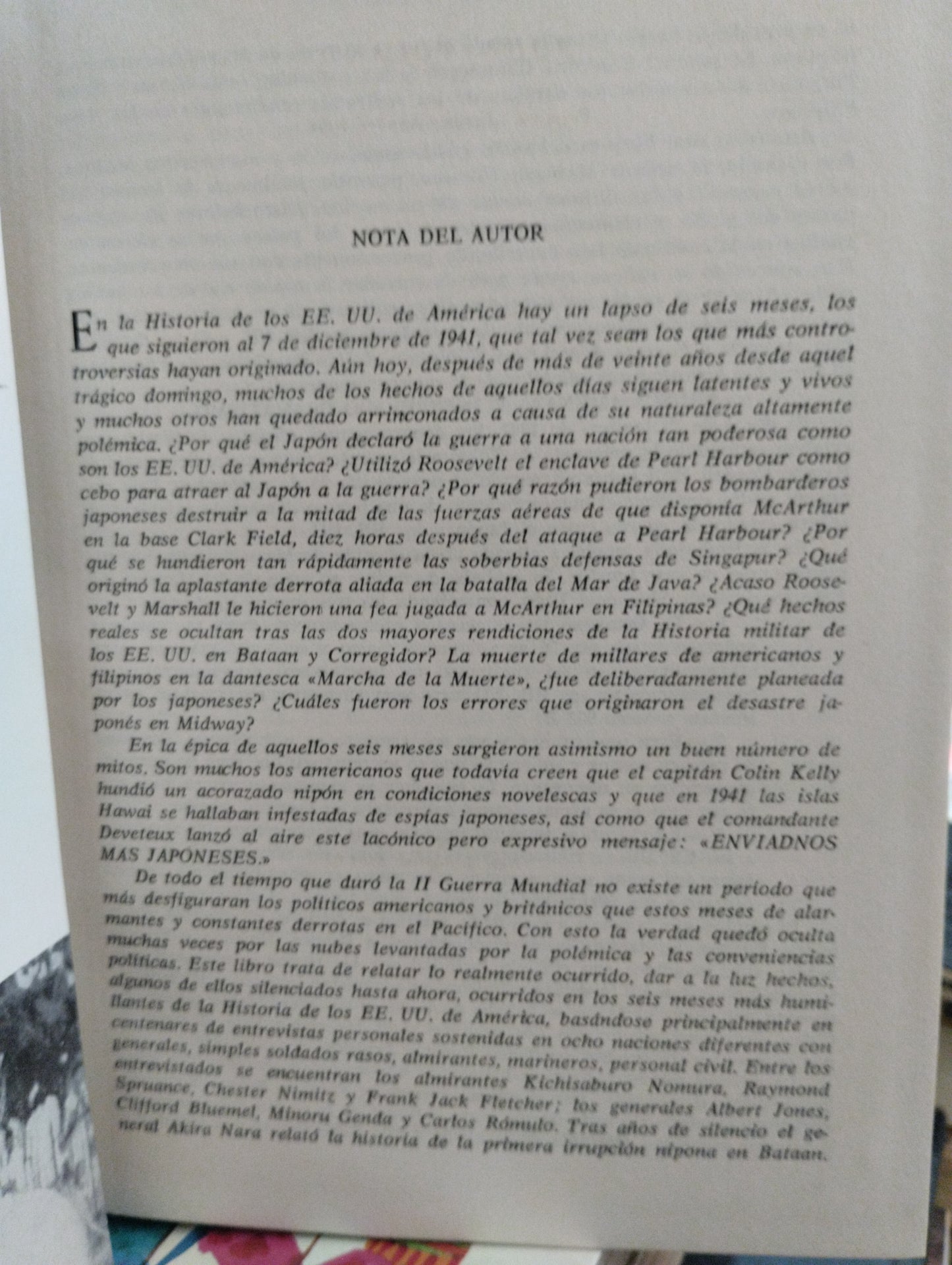 LA BATALLA DE LOS SAMURAI POR JOHN TOLAND LIBRO USADO HISTORIA ALDAMA EDITORIAL ARGOS EN BUEN ESTADO