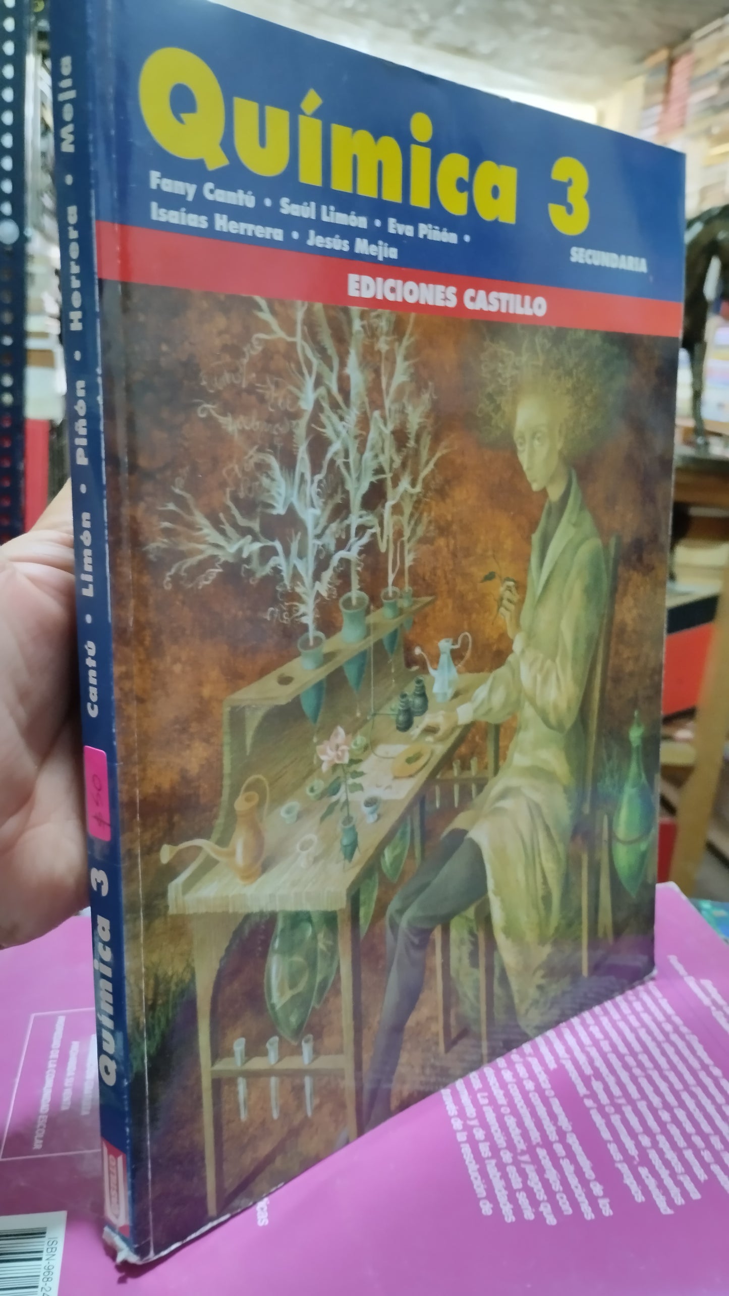 QUIMICA 3 POR FANY CANTU LIBRO USADO QUIMICA ALDAMA
