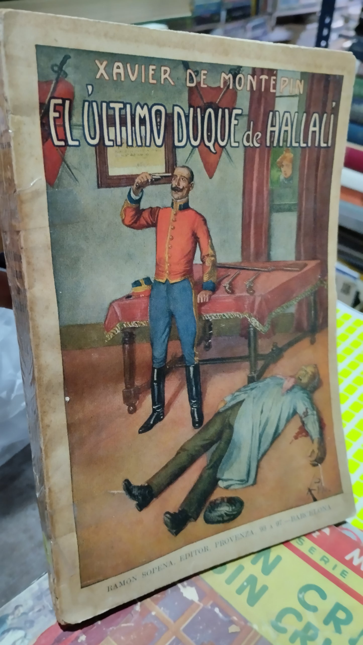 EL ULTIMO DUQUE DE HALLALI POR XAVIER DE MONTEPIN LIBRO USADO ANTIGUO ALDAMA