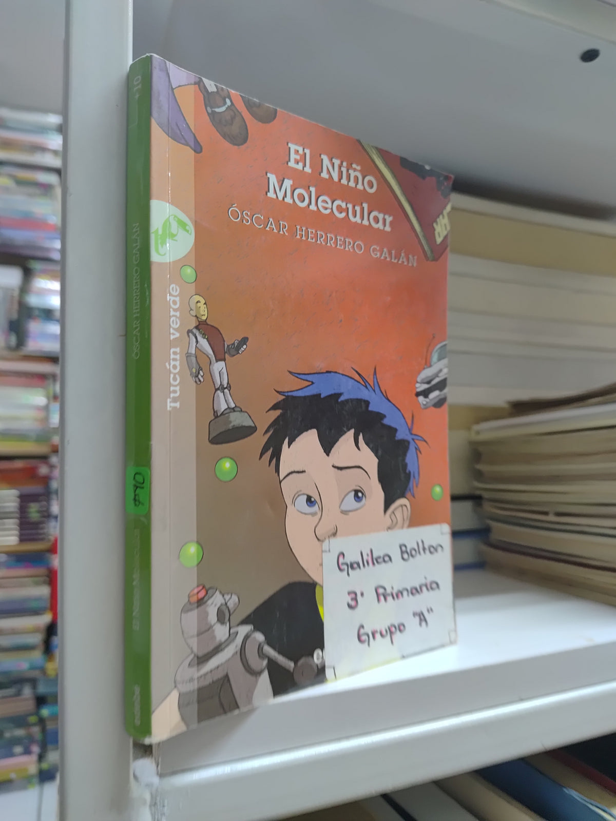 EL NIÑO MOLECULAR POR OSCAR HERRERO GALAN USADO INFANTILES JUAREZ 507