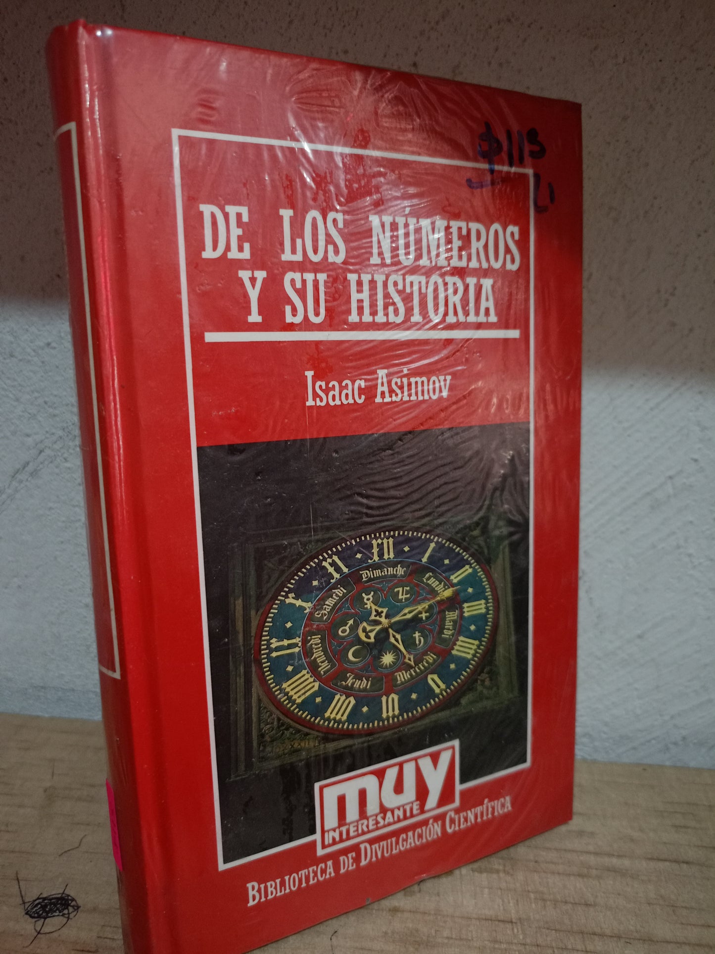 DE LOS NUMEROS Y SU HISTORIA POR ISAAC ASIMOV USADO CIENCIA LITERARIO 305