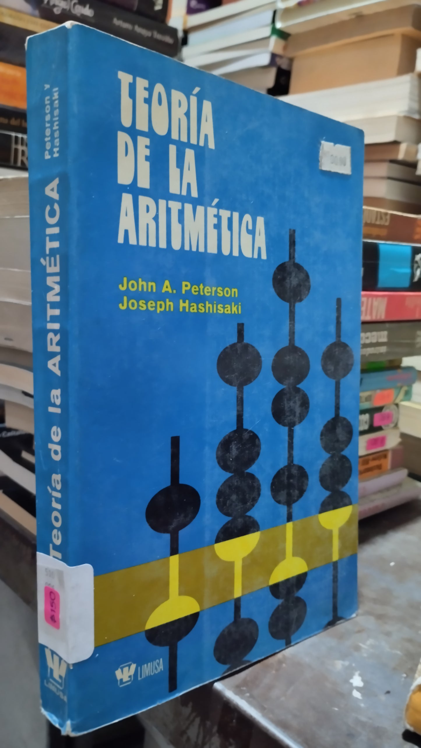 TEORIA DE LA ARITMETICA POR JOHN A PETERSON LIBRO USADO MATEMATICAS ALDAMA