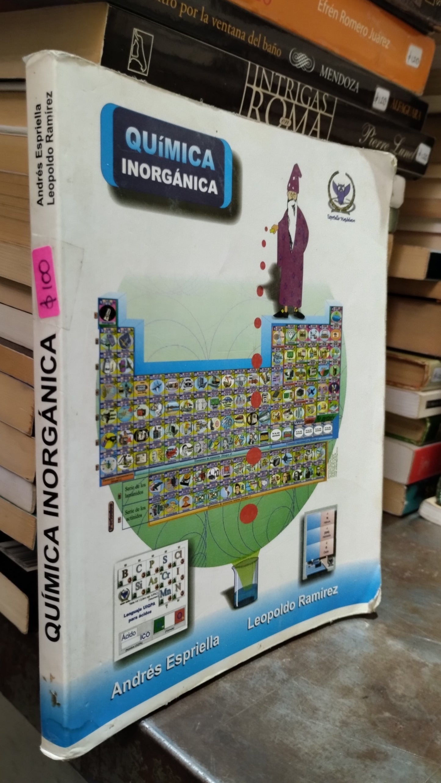QUIMICA INORGANICA POR ANDRES ESPRIELLA LIBRO USADO QUIMICA ALDAMA