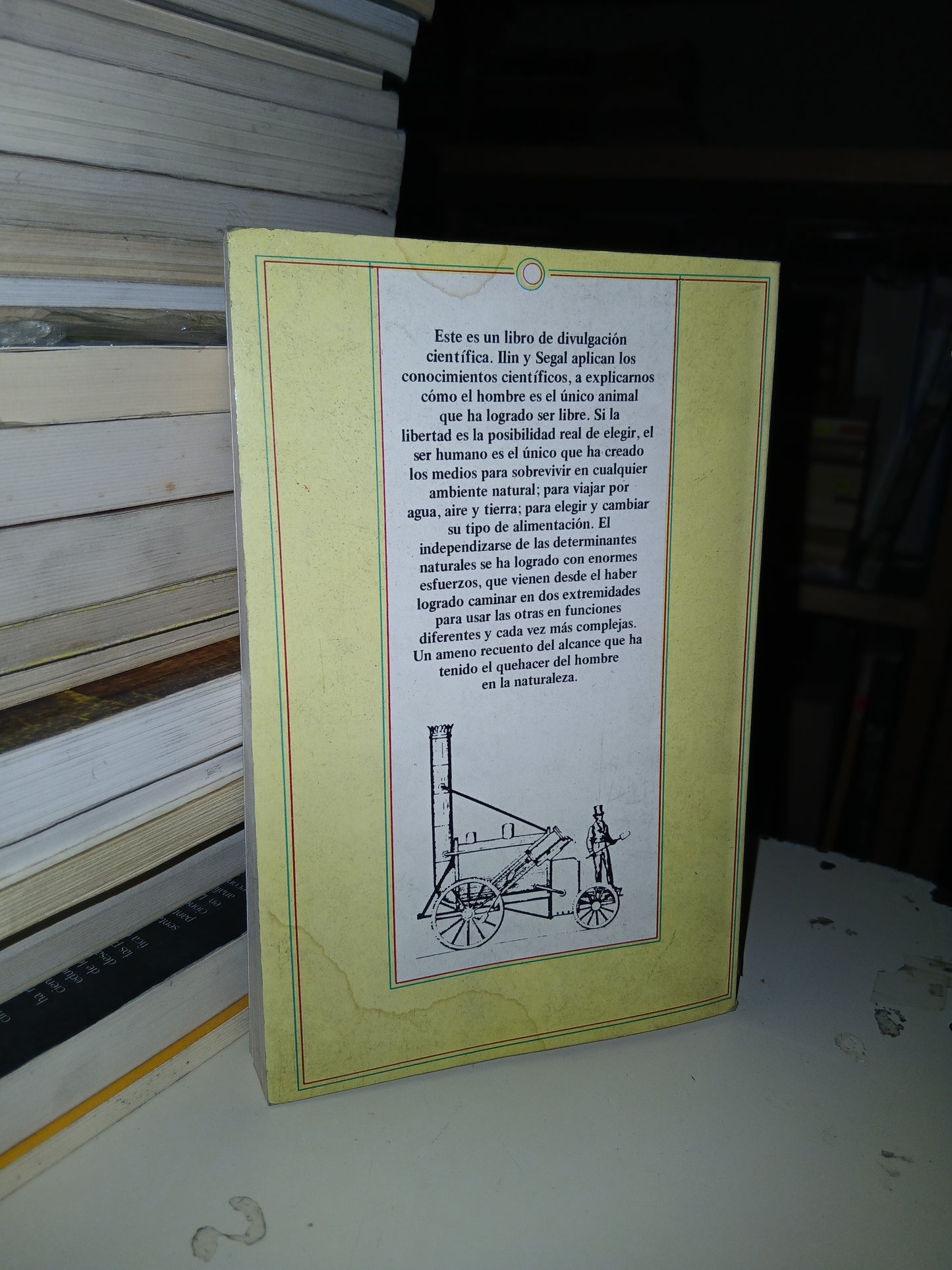 CÓMO EL HOMBRE LLEGÓ A SER GIGANTE POR M. ILIN Y SEGAL USADO CIENCIA LITERARIO 207