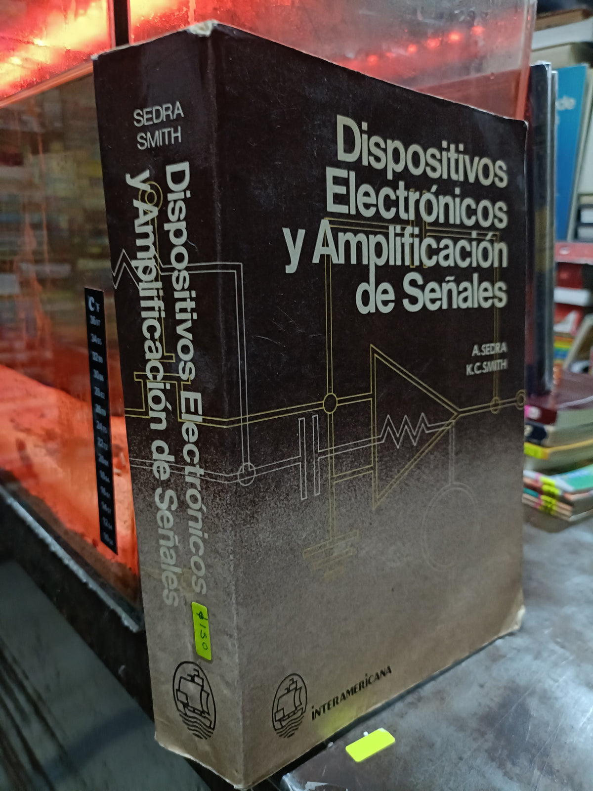 DISPOSITIVOS ELECTRONICOS Y AMPLIFICACIONES DE SEÑALES POR A SEDRA USADO ELECTRICIDAD ALDAMA