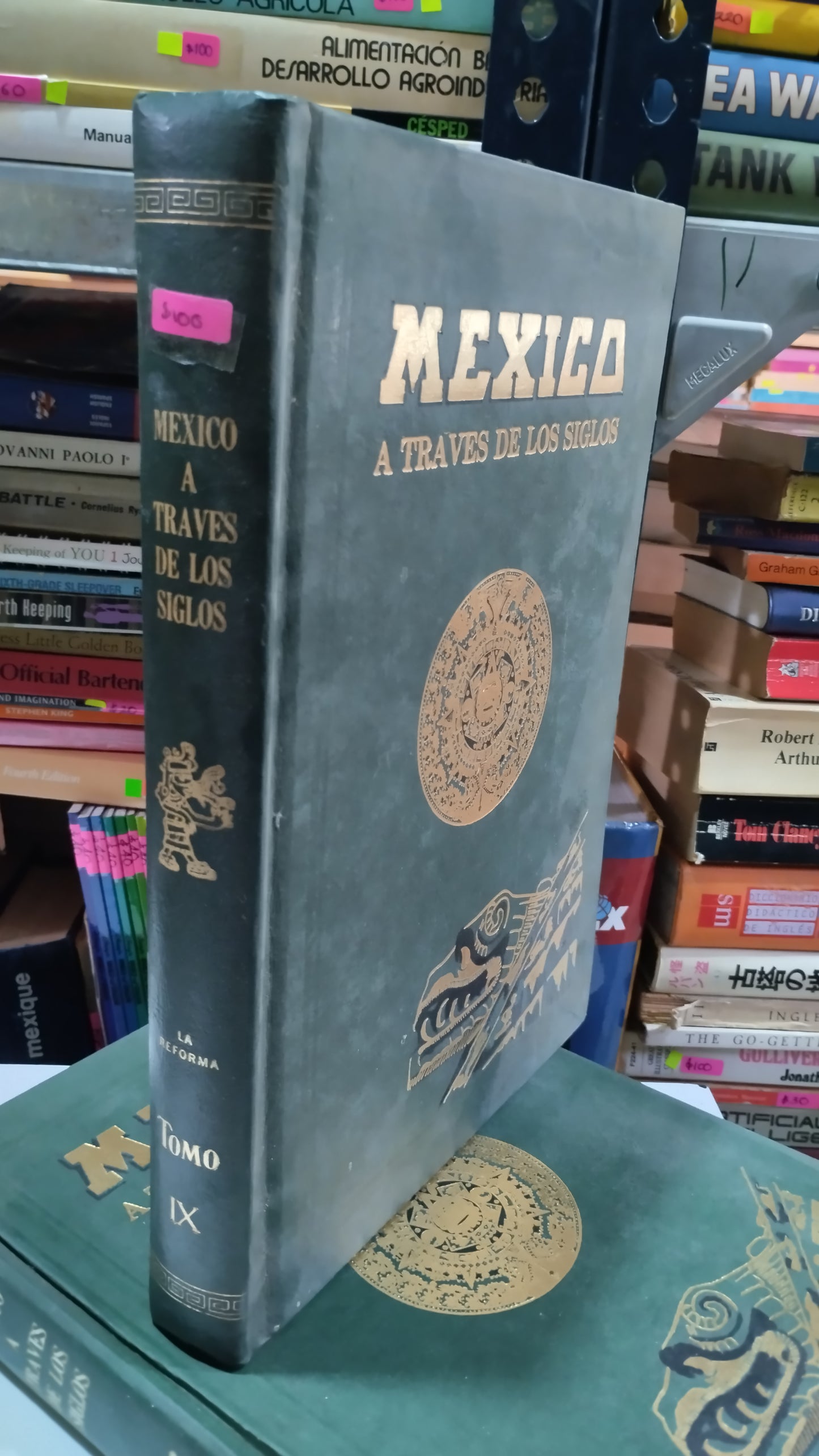 MEXICO A TRAVES DE LOS SIGLOS IX LIBRO USADO HISTORIA ALDAMA