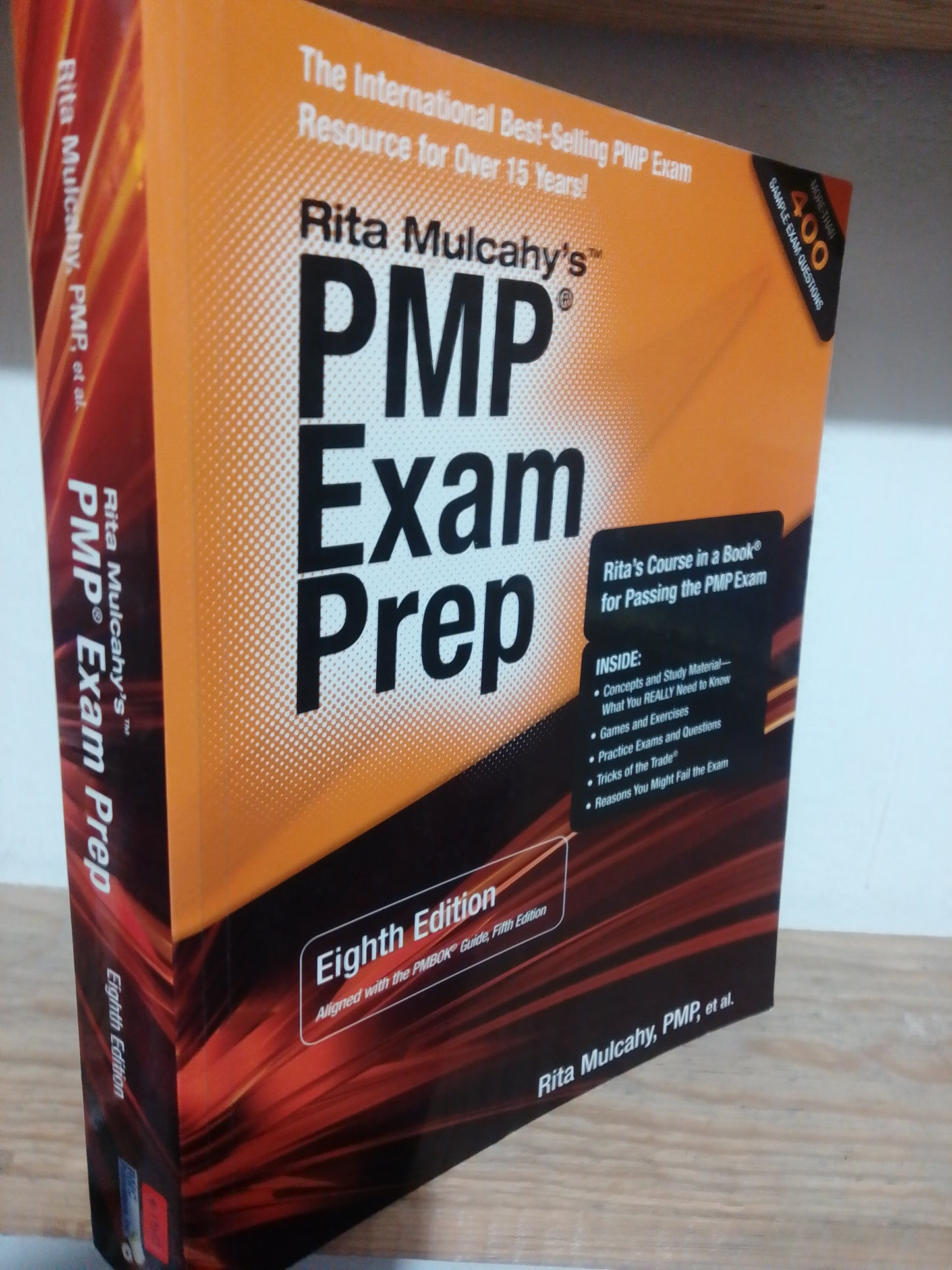 PMP EXAM PREP POR RITA MULCAHY USADO IDIOMAS JUAREZ
