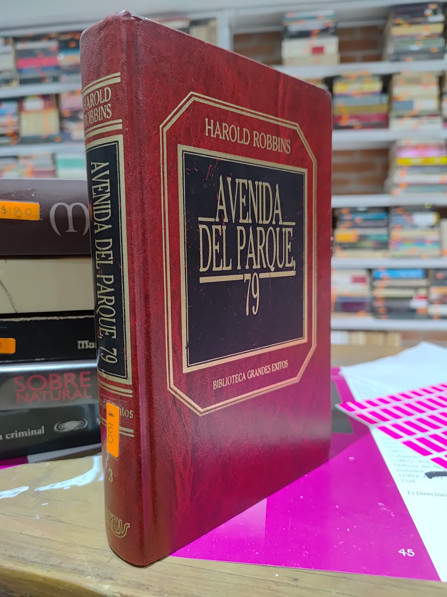 AVENIDA DEL PARQUE 79 POR HAROLD ROBBINS USADO NOVELAS JUAREZ 515