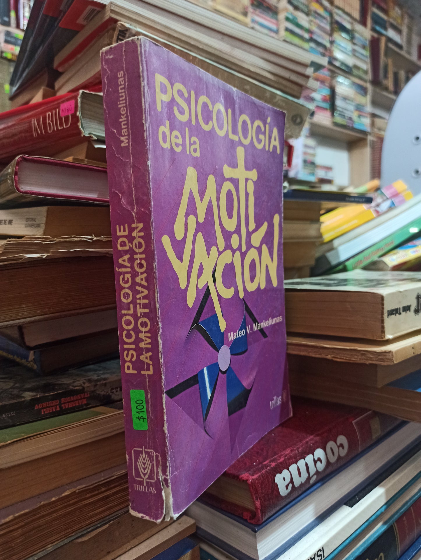 PSICOLOGÍA DE LA MOTIVACIÓN POR MATEO V. MANKELIUNAS USADO PSICOLOGÍA ALDAMA