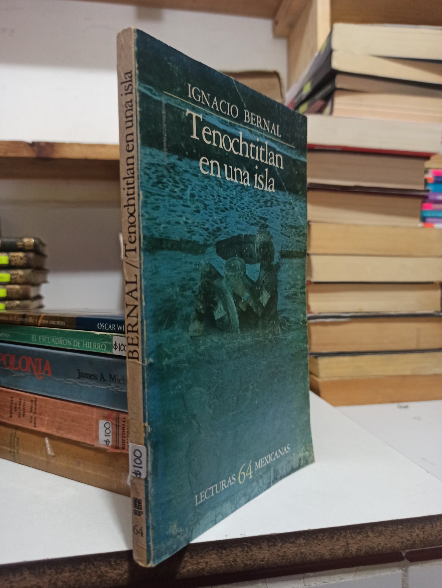 TENOCHTITLAN EN UNA ISLA POR IGNACIO BERNAL USADO NOVELAS JUÁREZ