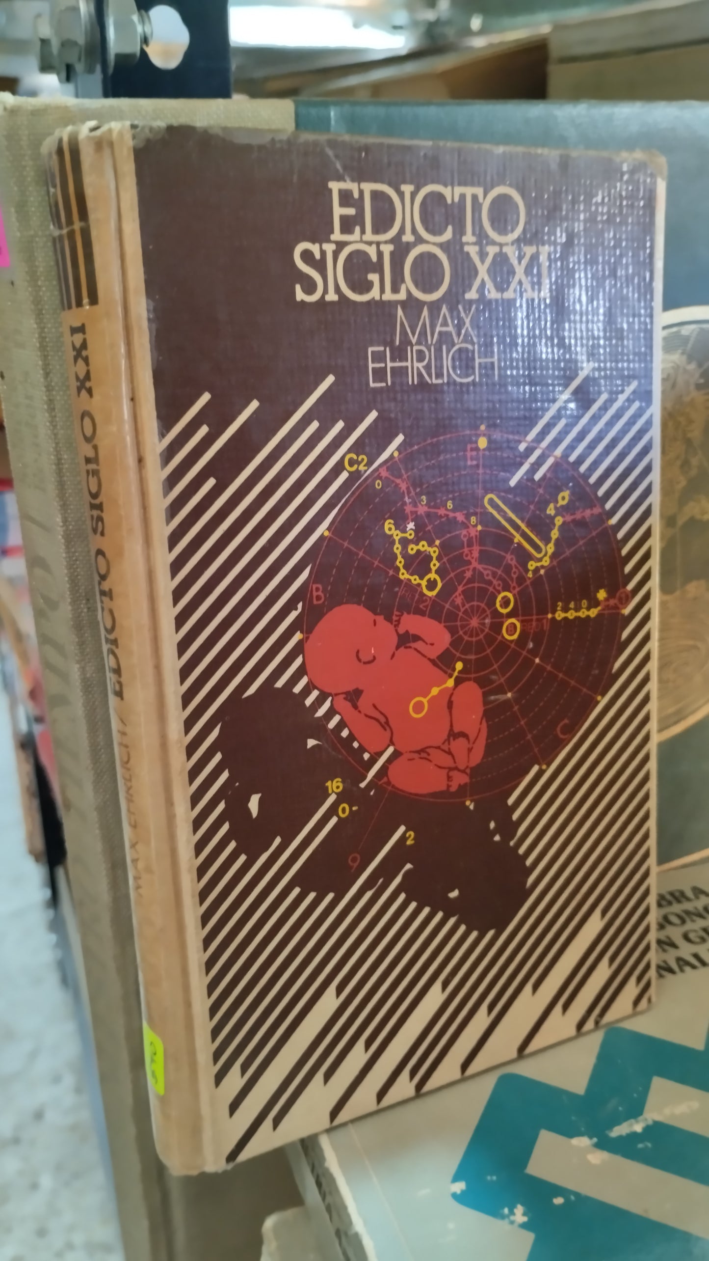 EDICTO SIGLO XXI POR MAX EHRLICH LIBRO USADO NOVELAS ALDAMA