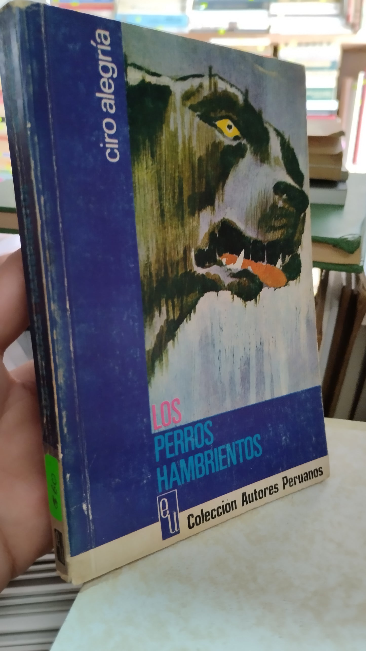 LOS PERROS HAMBRIENTOS POR CIRO ALEGRIA LIBRO USADO NOVELAS ALDAMA
