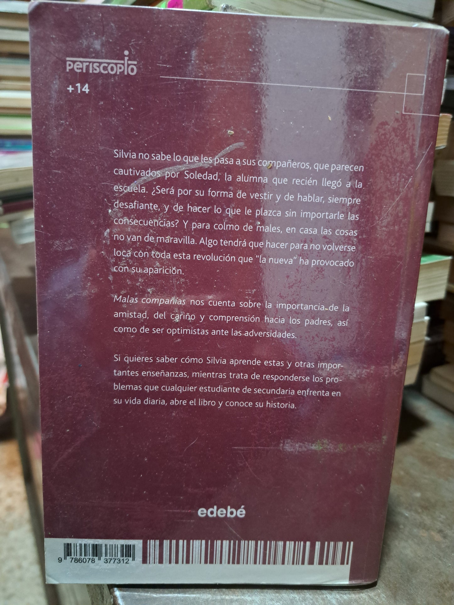 MALAS COMPAÑÍAS PALOMA BORDONS USADO INFANTIL ALDAMA