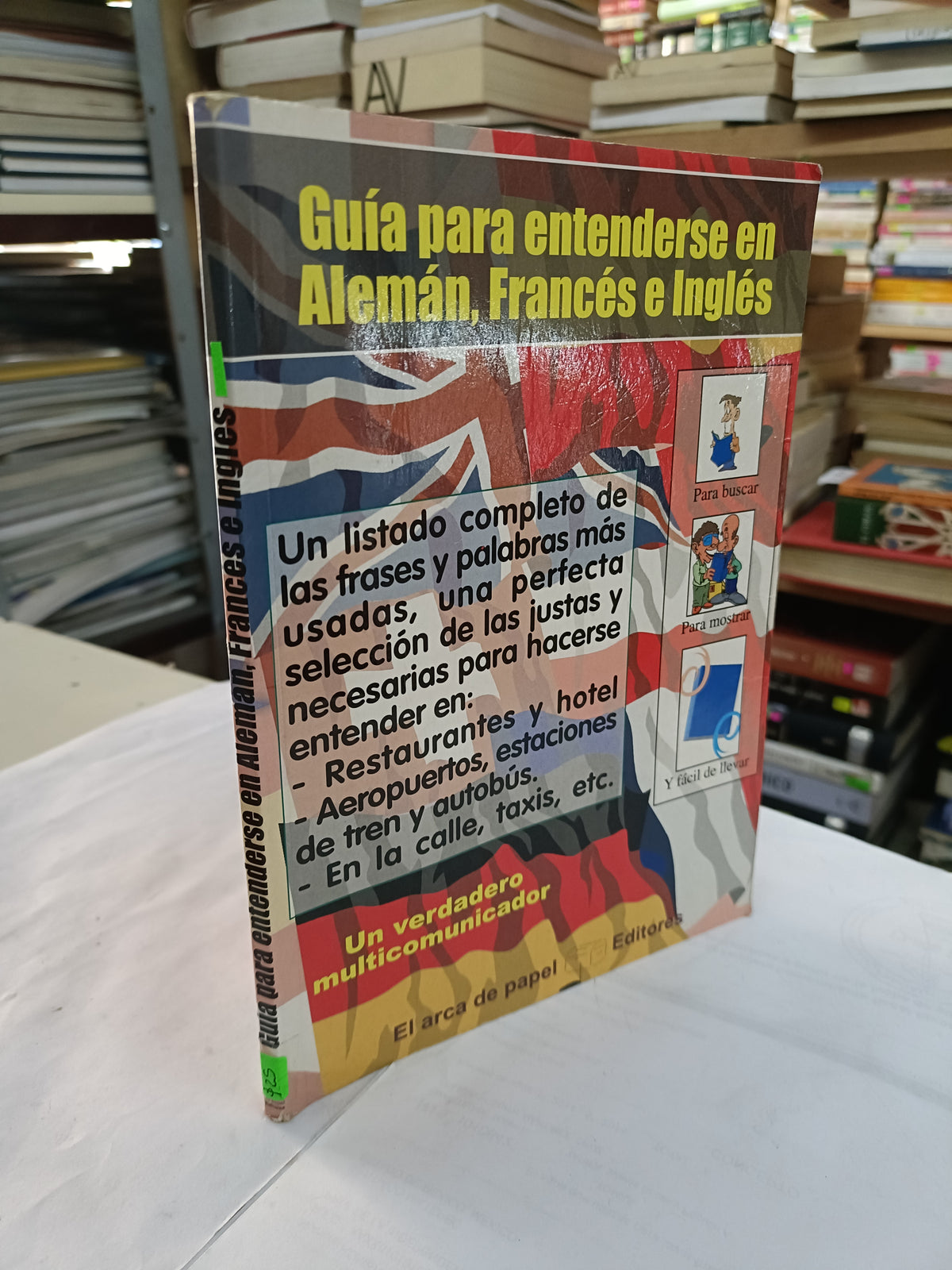GUIA PARA ENTENDERSE EN ALEMAN, FRANCES E INGLES USADO IDIOMA LITERARIO 207