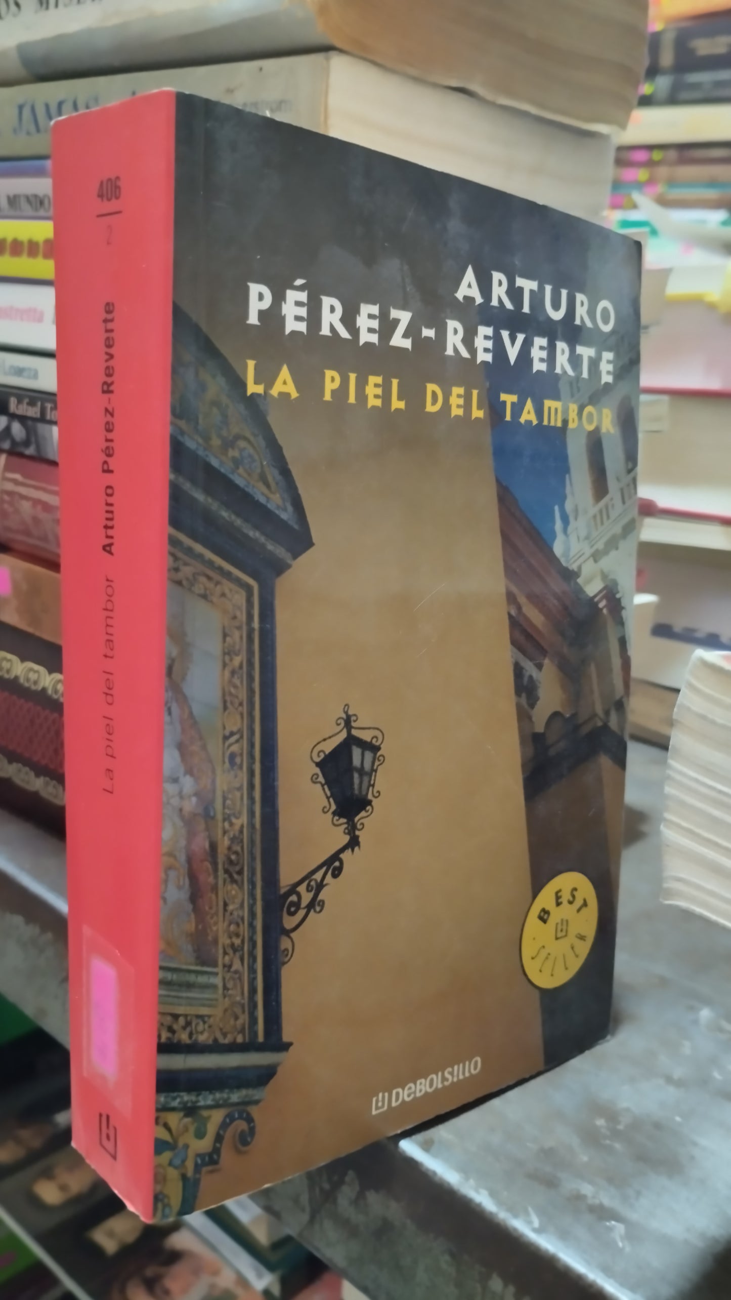 LA PIEL DEL TAMBOR POR ARTURO PEREZ REVERTE LIBRO USADO NOVELAS ALDAMA