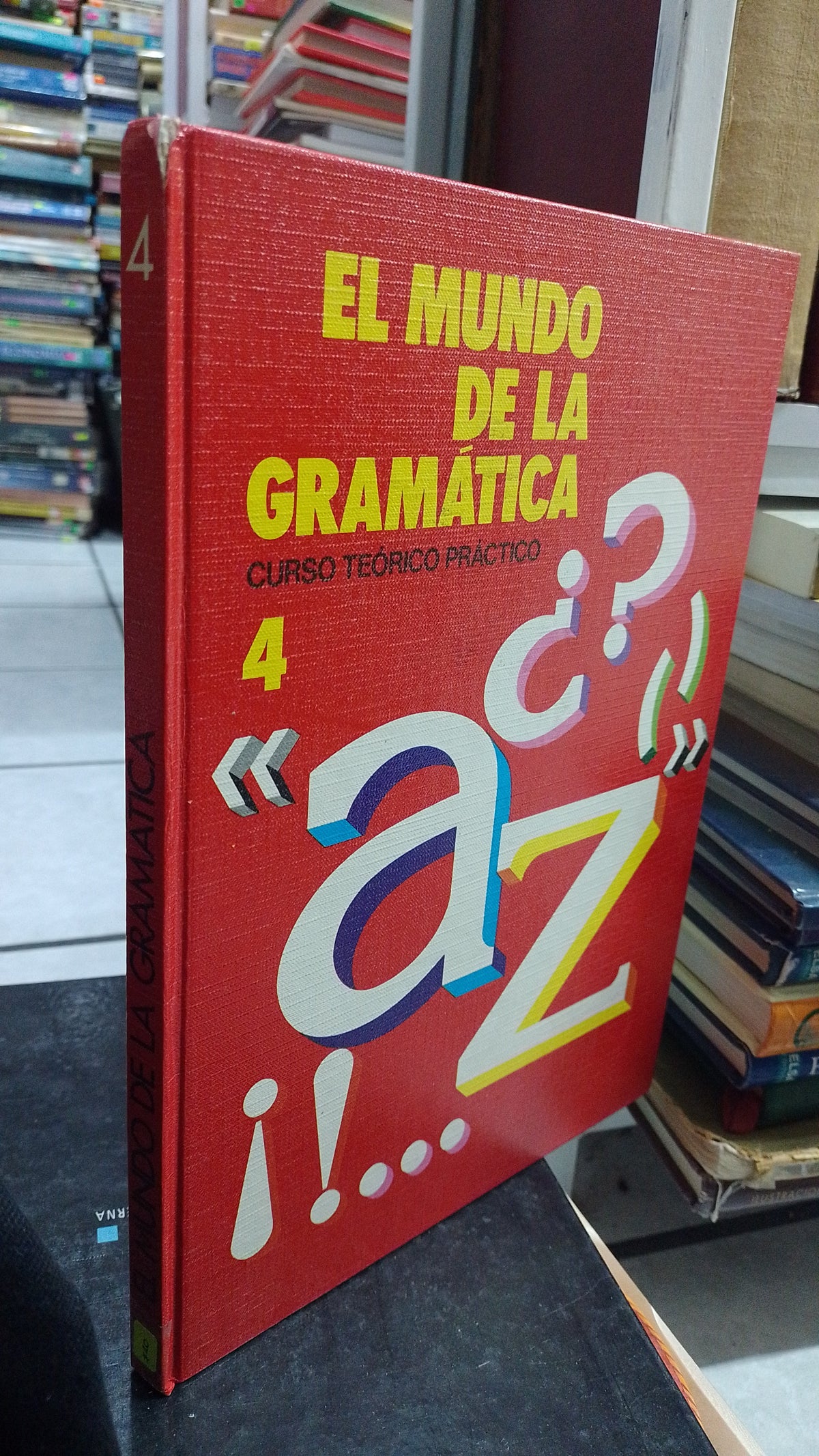 EL MUNDO DE LA GRAMATICA CURSO TEORICO PRACTICO 4 POR LUIS ROBERTO BARONE USADO EDUCACION JUAREZ 507