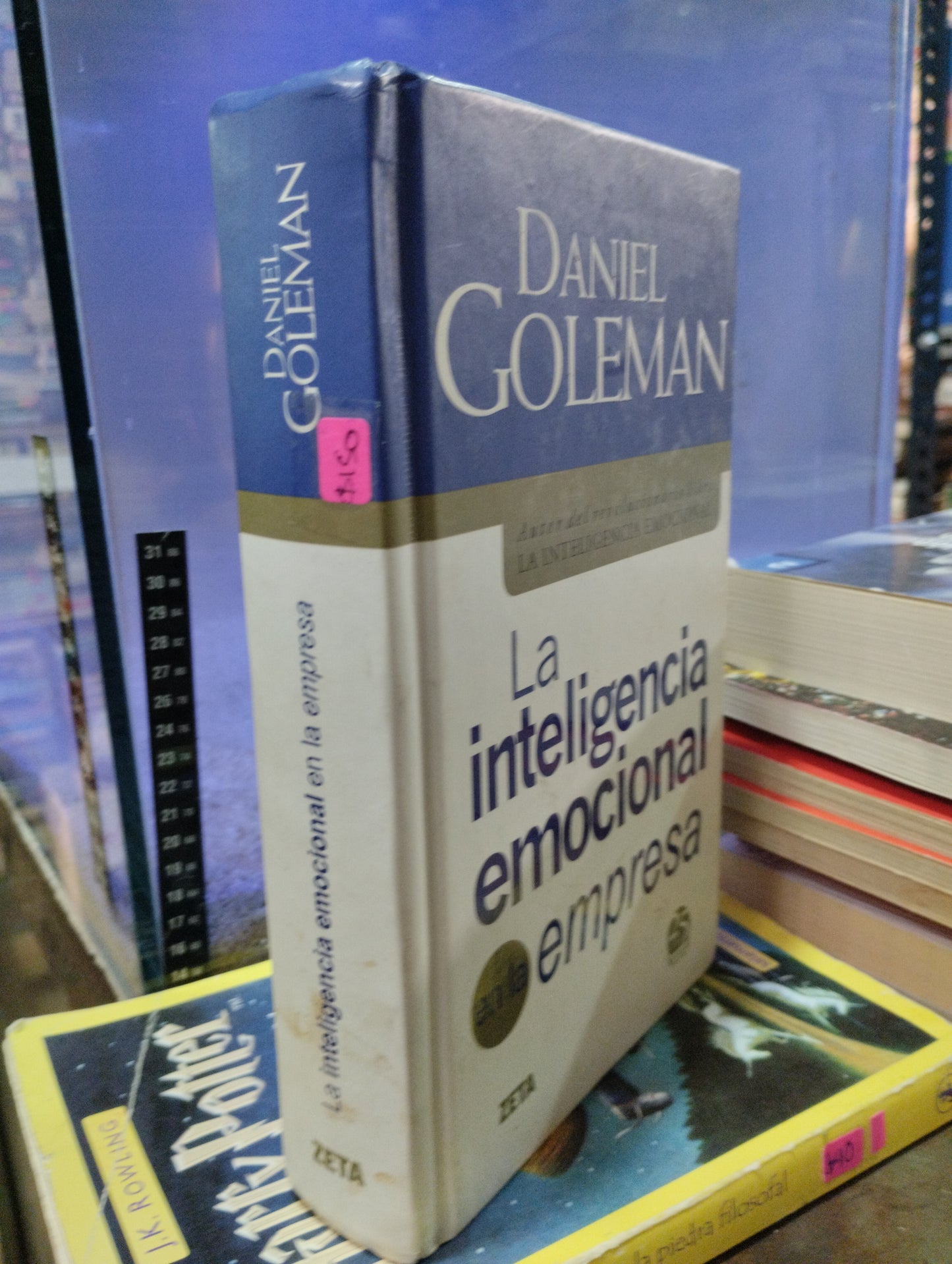 LA INTELIGENCIA EMOCIONAL EN LA EMPRESA POR DANIEL GOLEMAN USADO SUPERACION PERSONAL ALDAMA