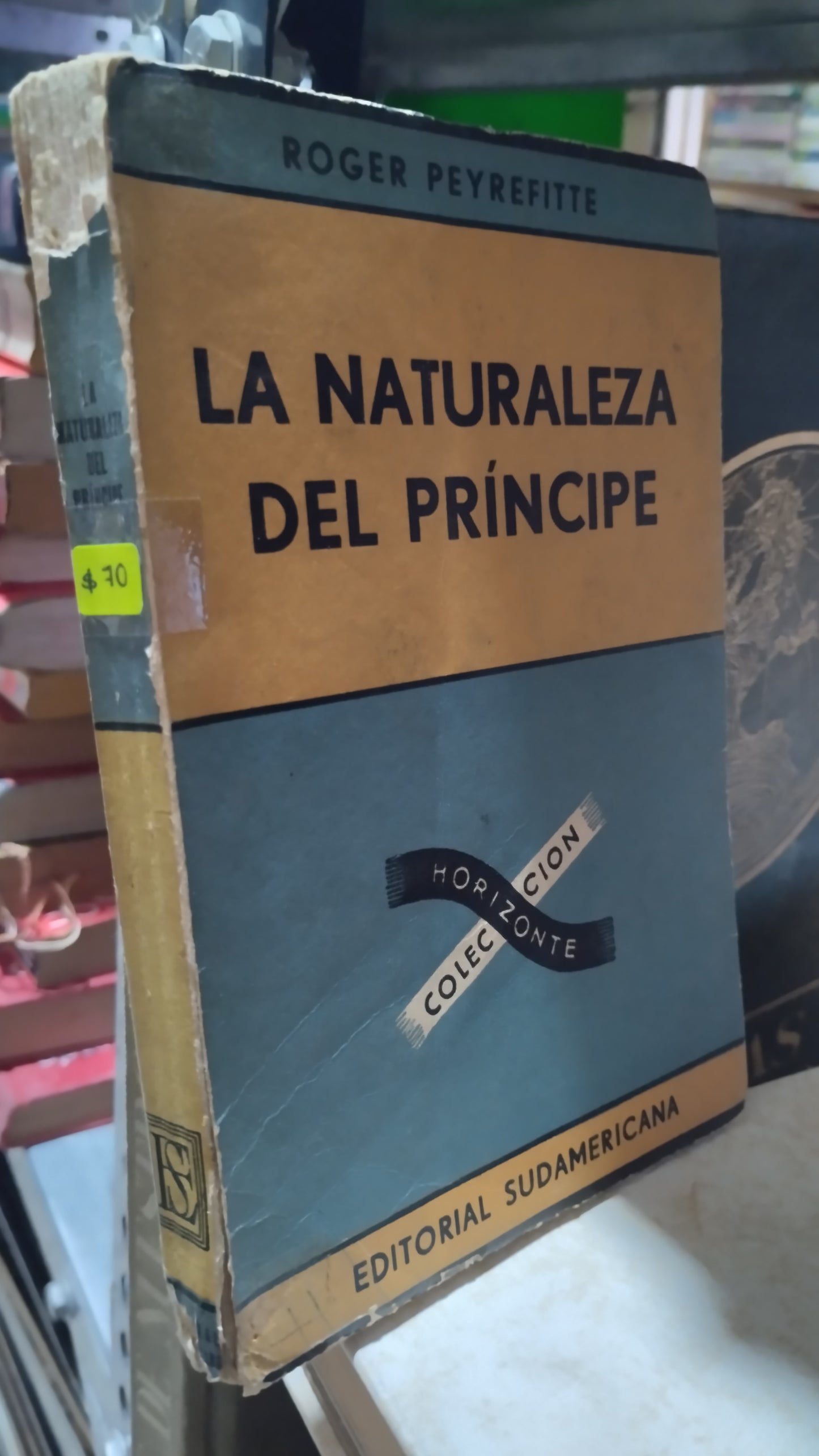 LA NATURALEZA DEL PRINCIPE POR ROGER PEYREFITTE LIBRO USADO NOVELAS ALDAMA