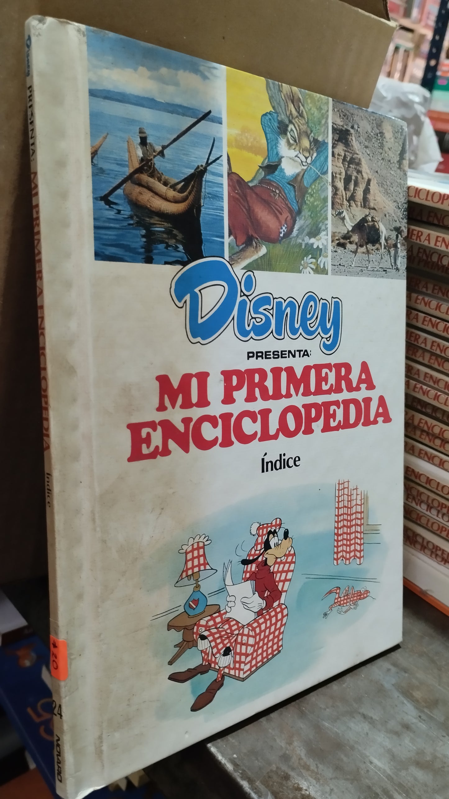 MI PRIMERA ENCICLOPEDIA INDICE LIBRO USADO INFANTIL ALDAMA